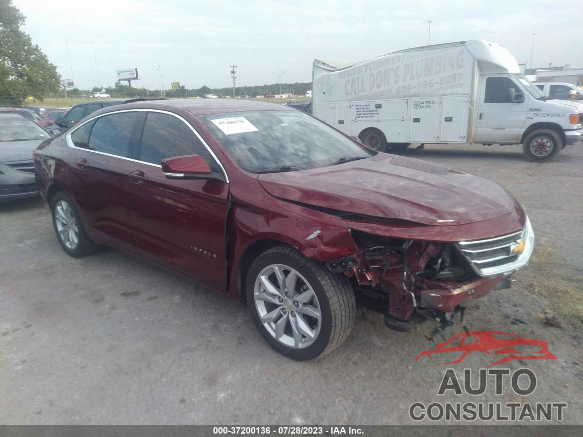 CHEVROLET IMPALA 2016 - 2G1105SA6G9206505