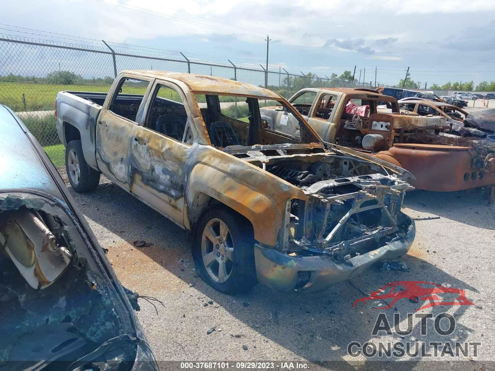 CHEVROLET SILVERADO 1500 2017 - 3GCPCREC1HG313577