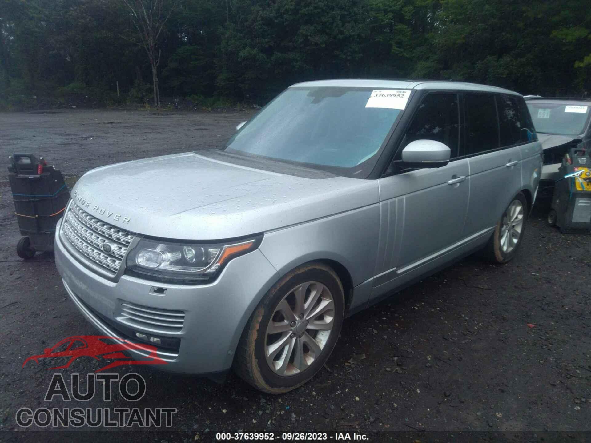 LAND ROVER RANGE ROVER 2016 - SALGS2VF5GA256648