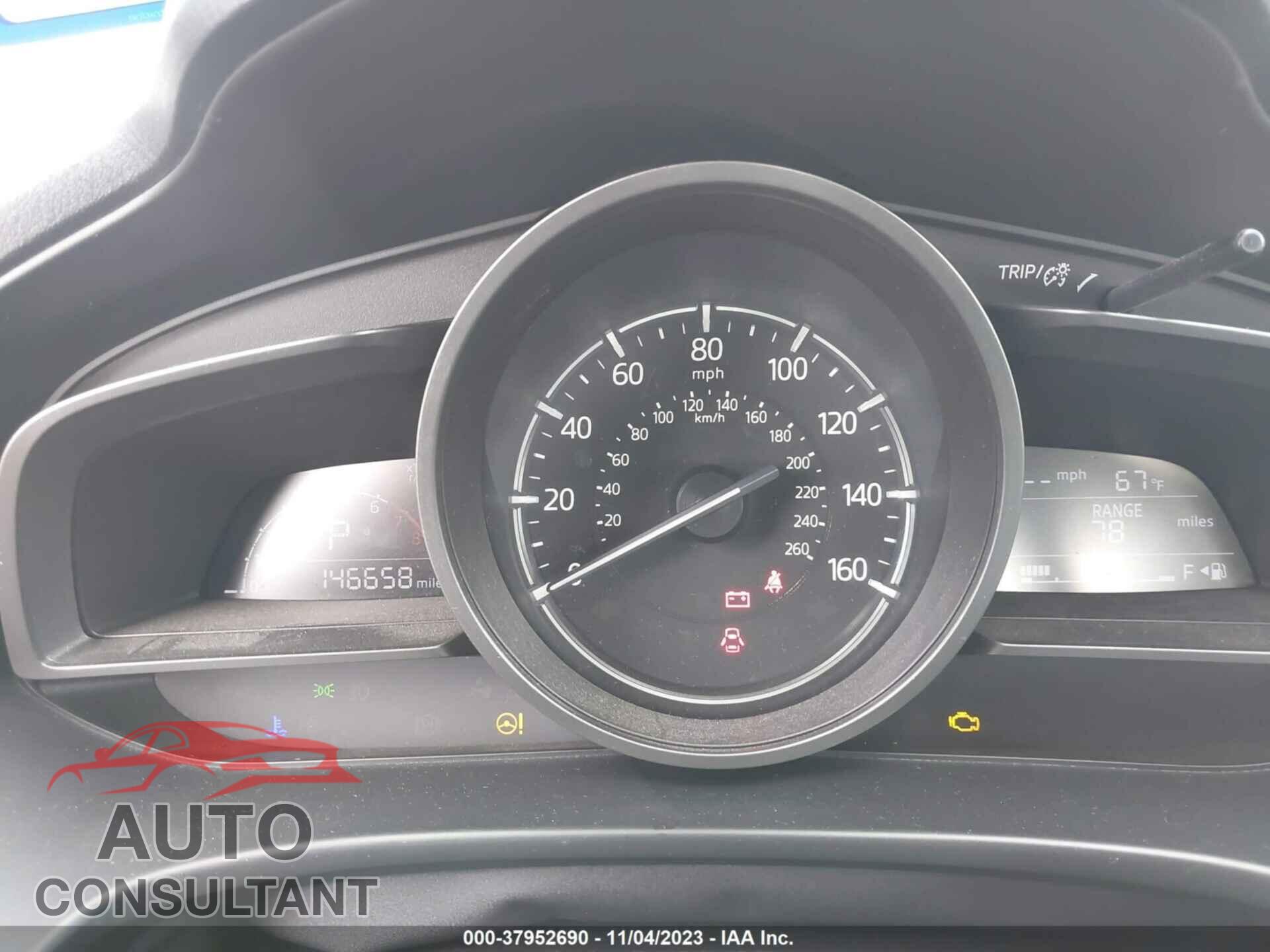 MAZDA 3 2017 - 3MZBN1U74HM101331