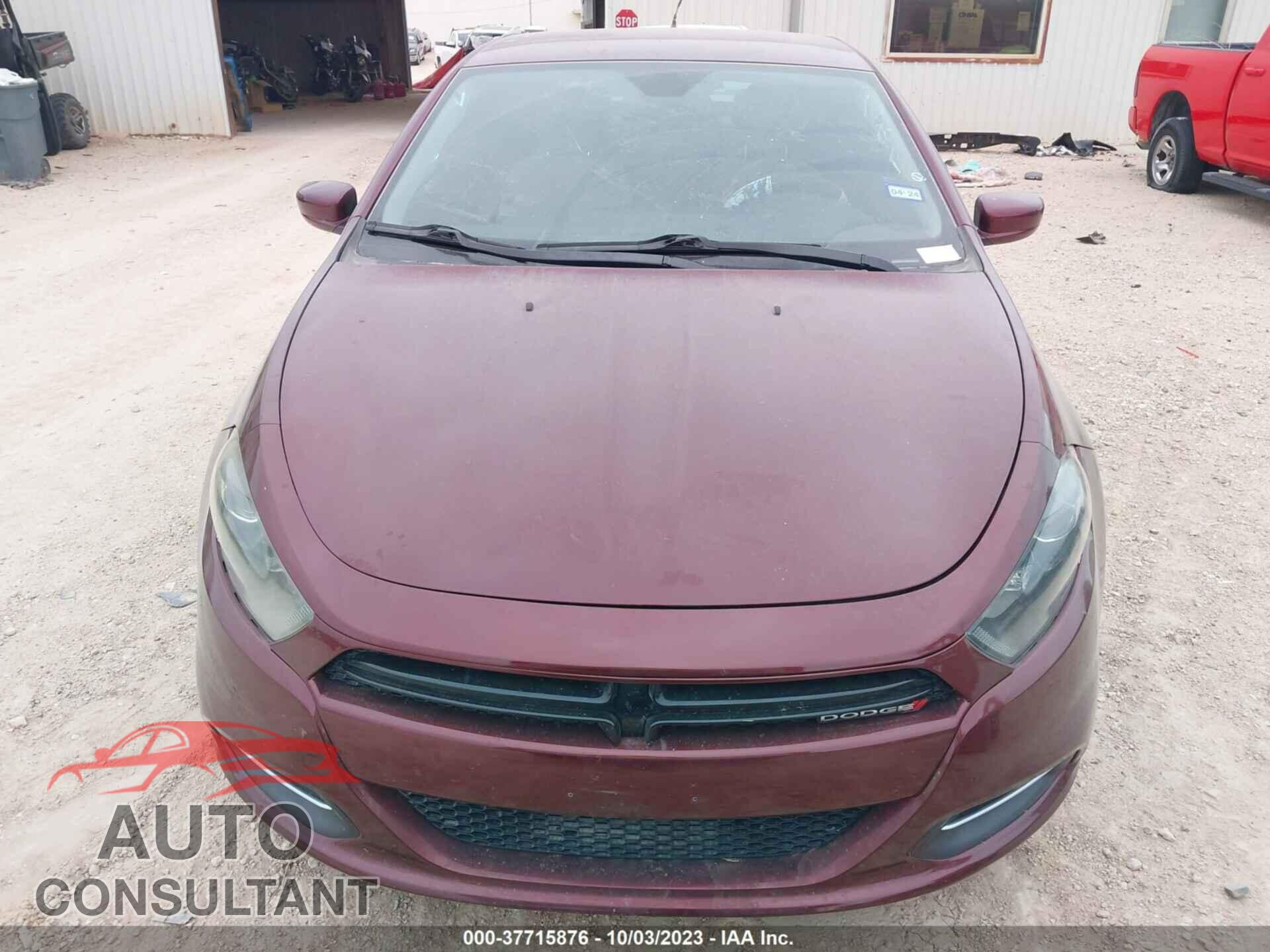 DODGE DART 2015 - 1C3CDFBB9FD238258