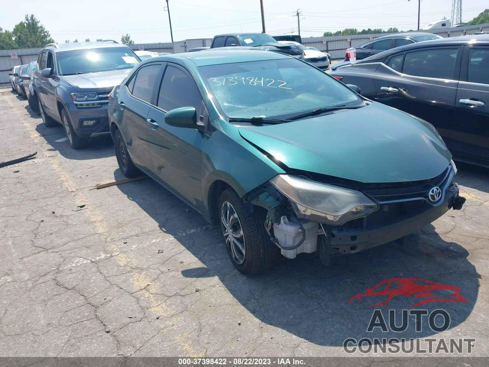 TOYOTA COROLLA 2016 - 2T1BURHE6GC691486