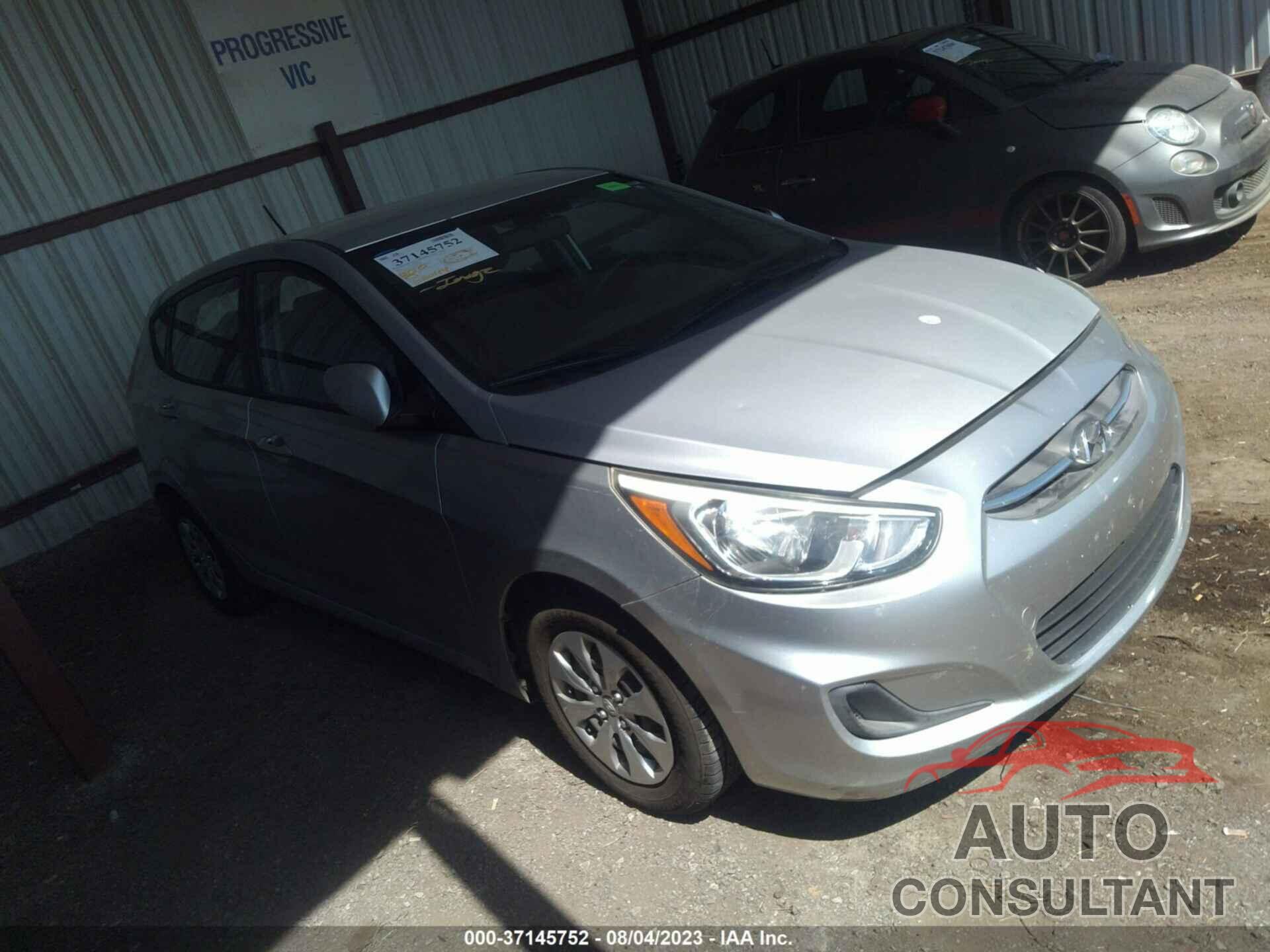 HYUNDAI ACCENT 2016 - KMHCT5AE5GU266754