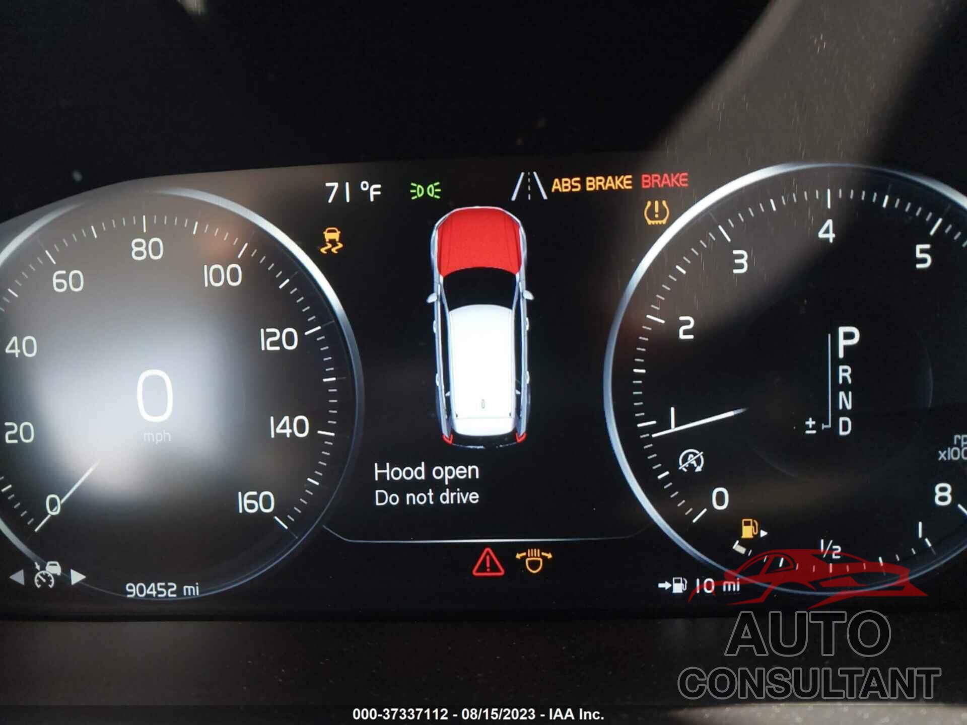 VOLVO XC90 2019 - YV4A22PLXK1494341