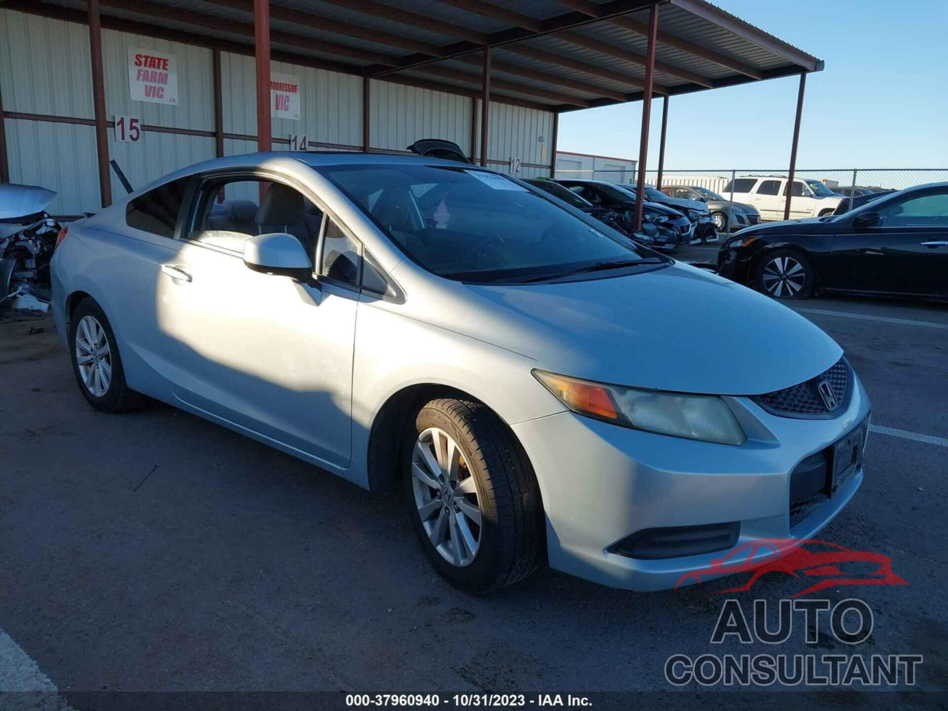 HONDA CIVIC 2012 - 2HGFG3B87CH502094