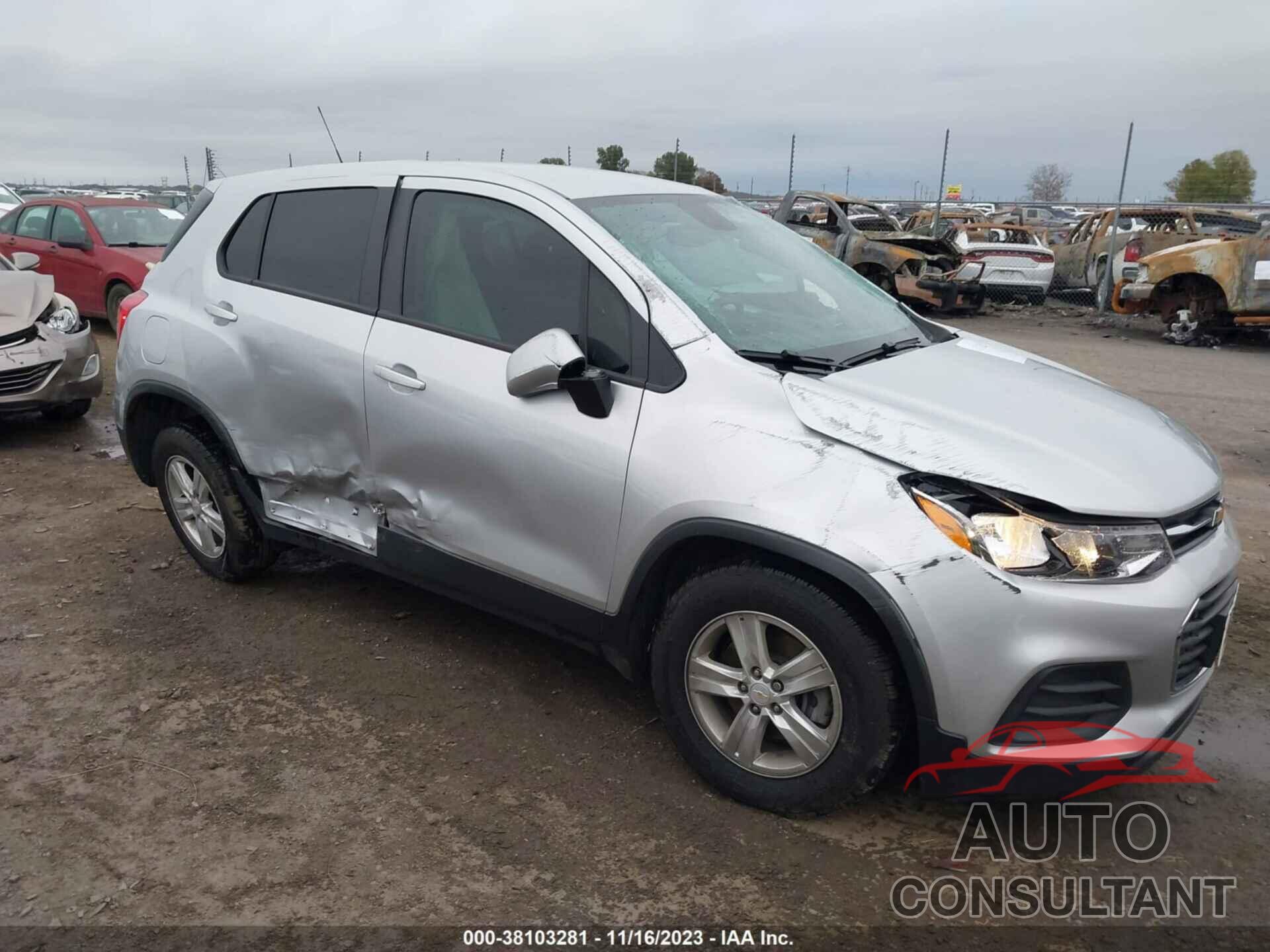 CHEVROLET TRAX 2020 - KL7CJKSB2LB040171