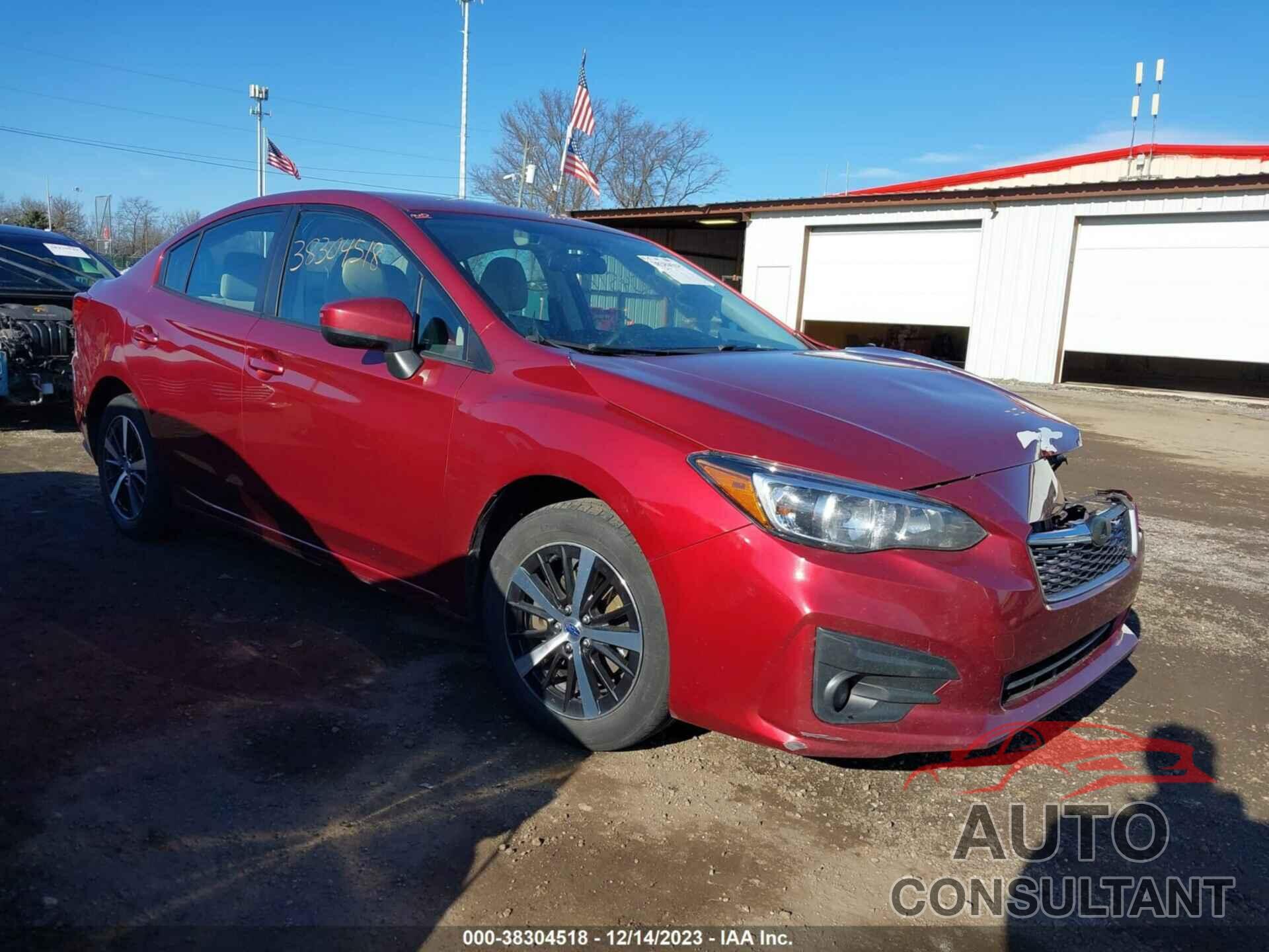 SUBARU IMPREZA 2019 - 4S3GKAD69K3616410