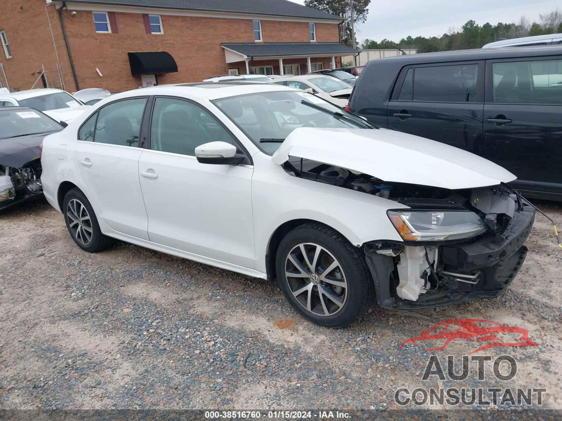 VOLKSWAGEN JETTA 2017 - 3VWDB7AJ6HM285076