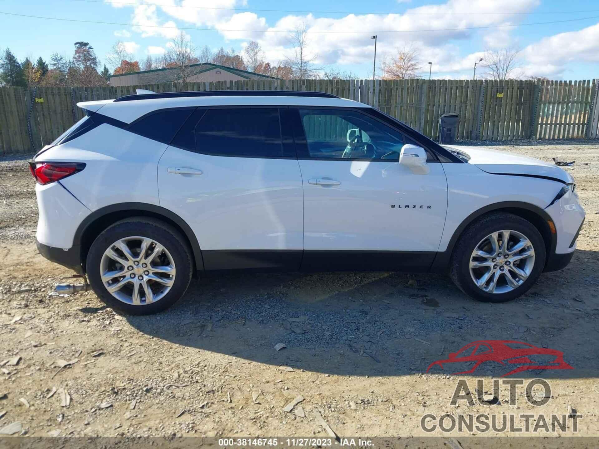 CHEVROLET BLAZER 2019 - 3GNKBDRS1KS610569