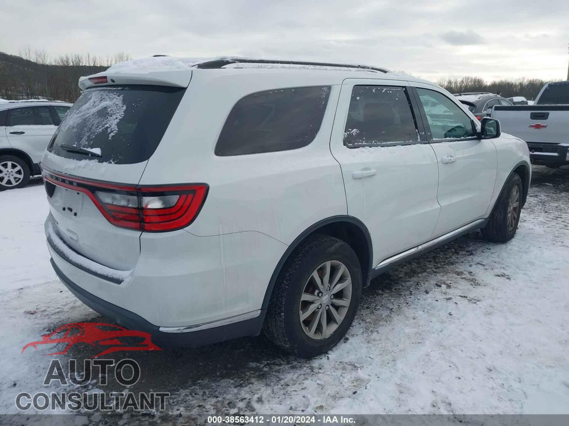 DODGE DURANGO 2017 - 1C4RDJAG3HC833833