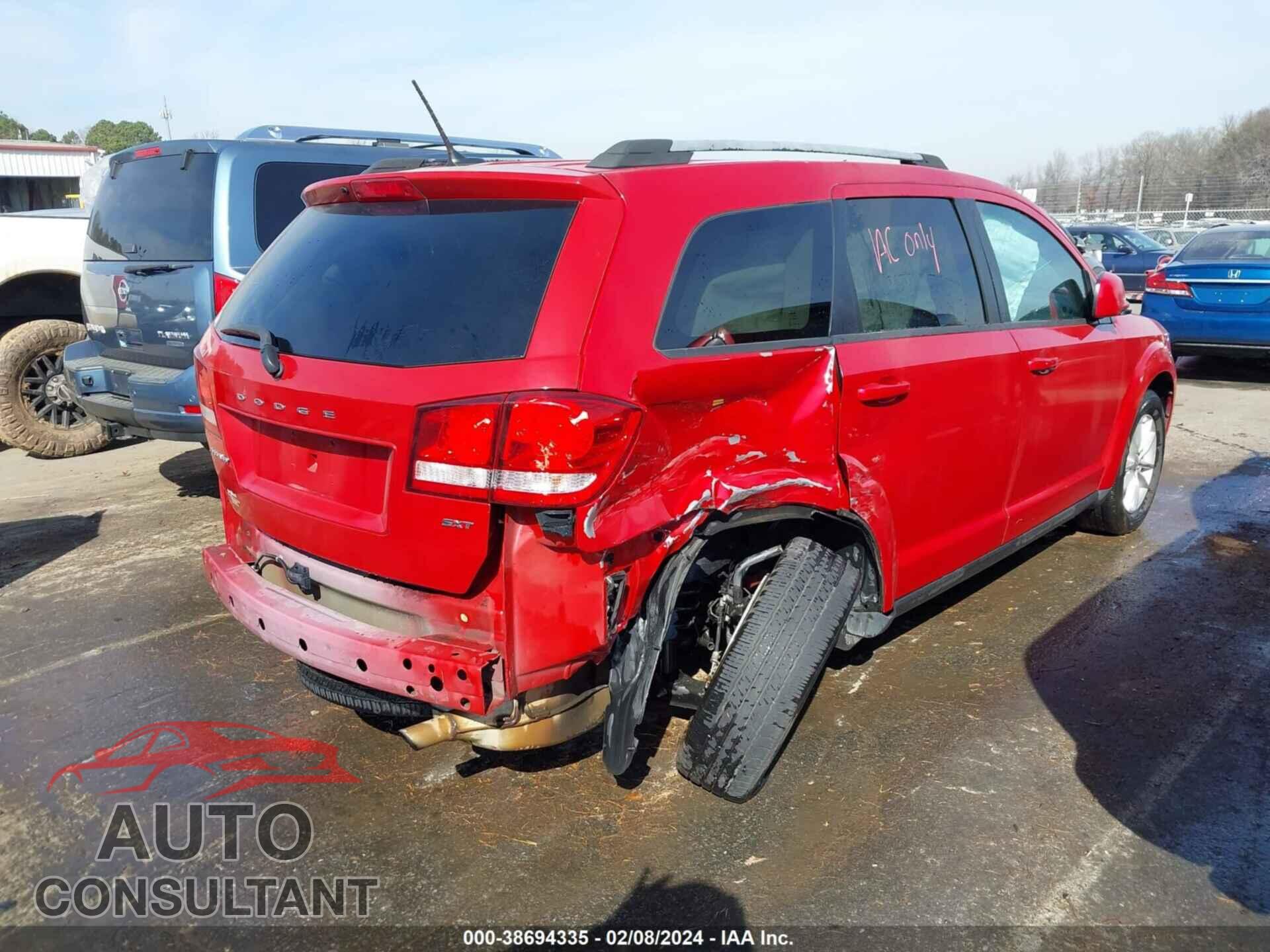DODGE JOURNEY 2017 - 3C4PDCBB4HT594996