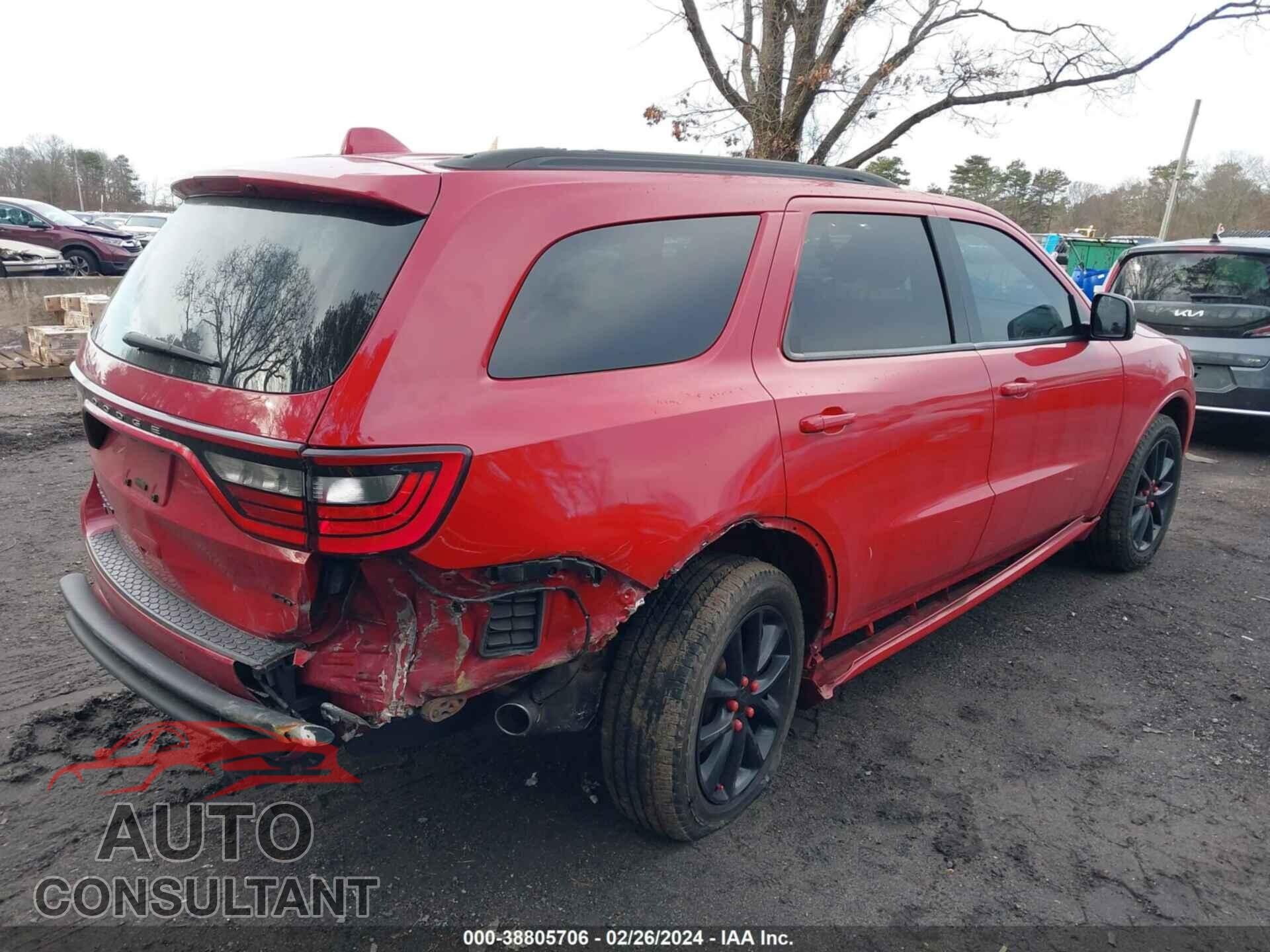 DODGE DURANGO 2018 - 1C4RDJDG0JC205942