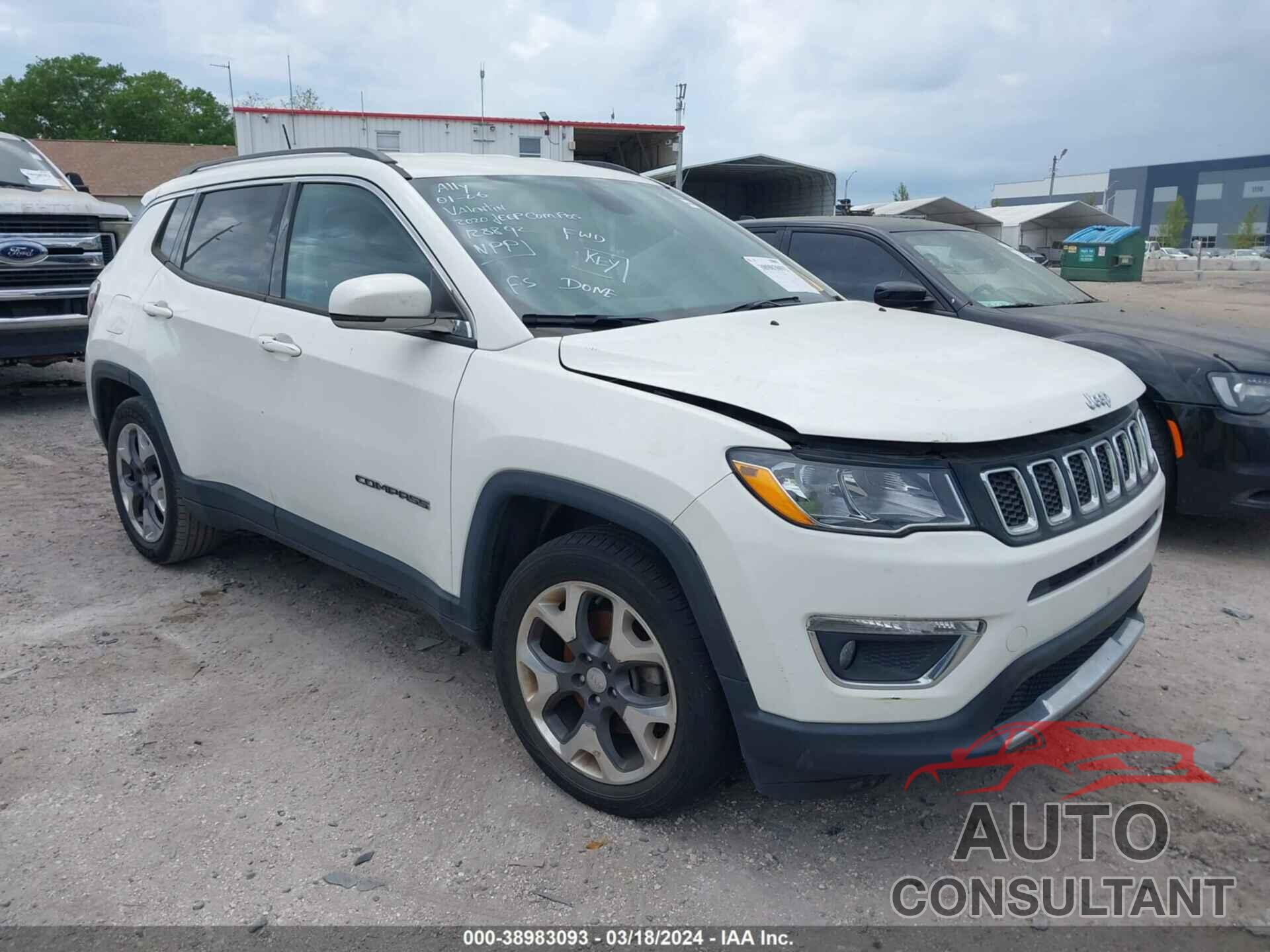 JEEP COMPASS 2020 - 3C4NJCCB9LT128892