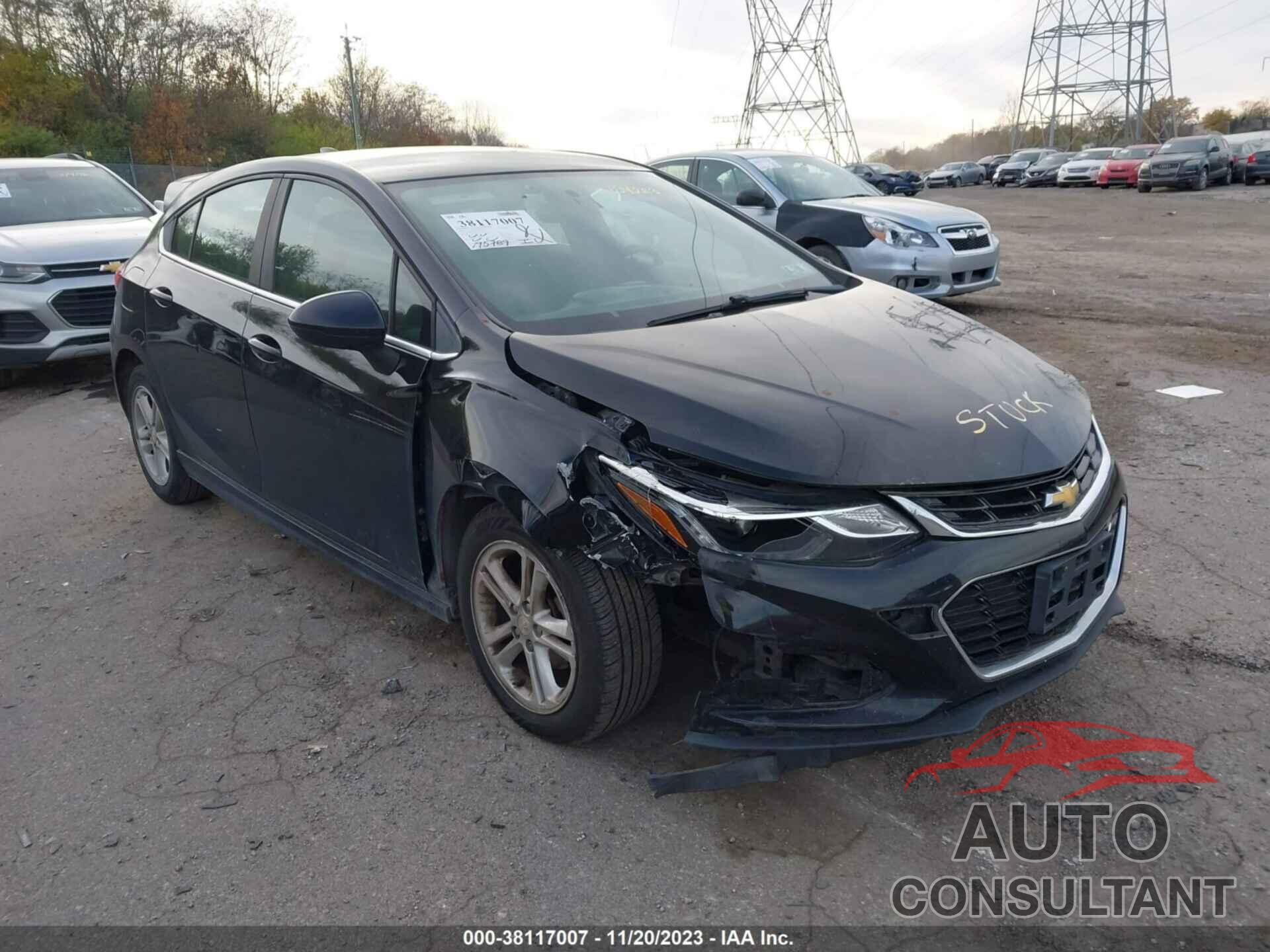 CHEVROLET CRUZE 2017 - 3G1BE6SM5HS524223