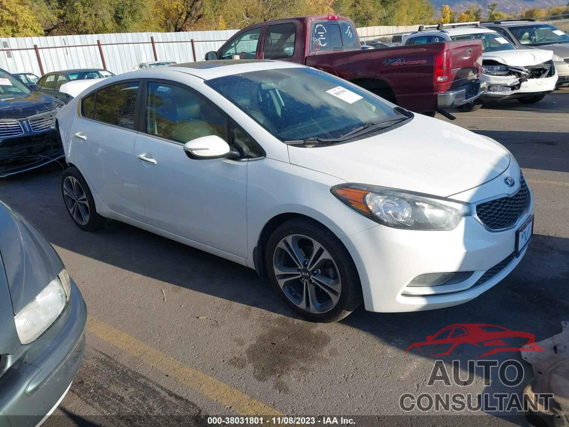 KIA FORTE 2015 - KNAFZ4A87F5345465