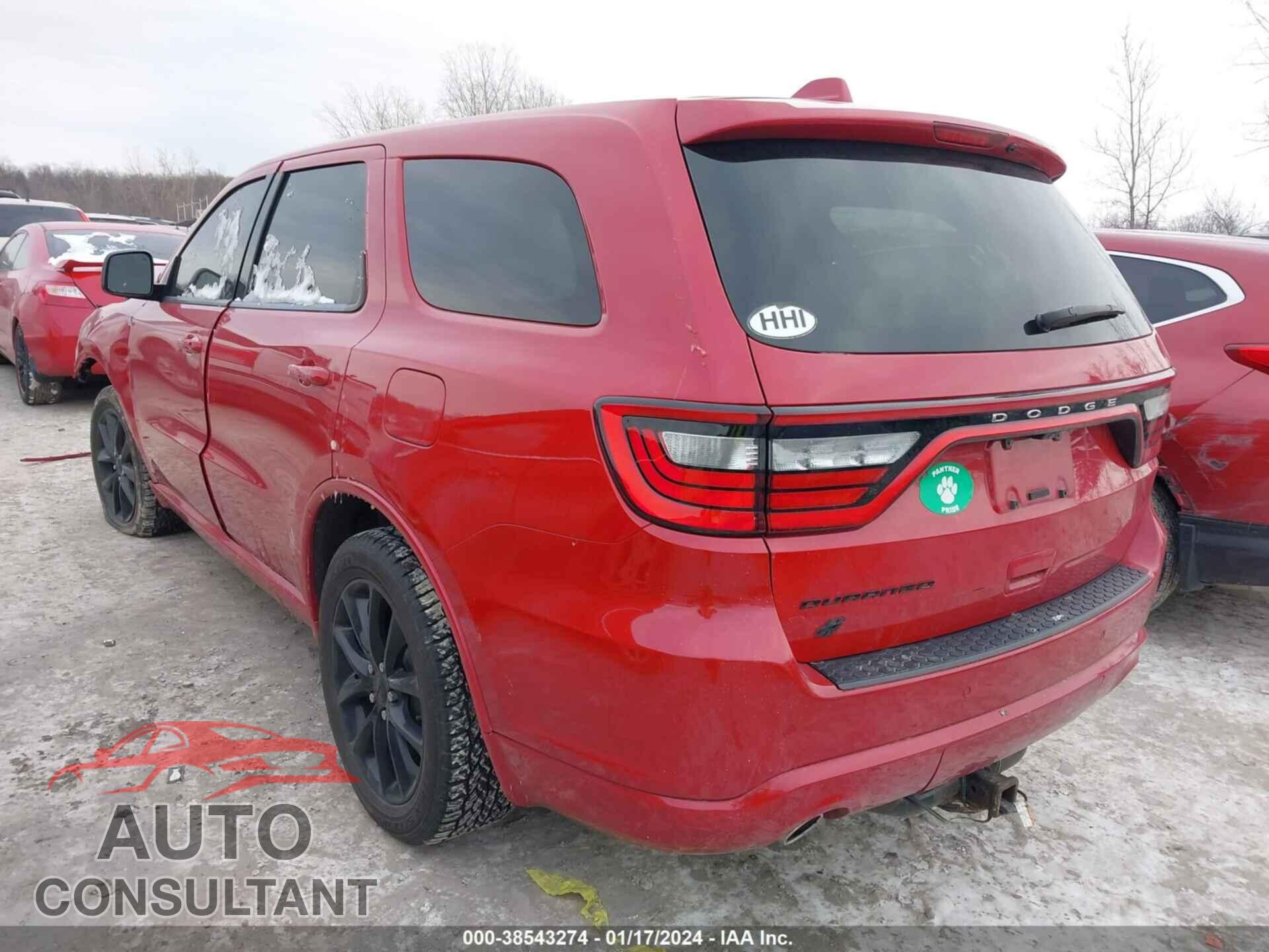 DODGE DURANGO 2018 - 1C4RDJAG6JC462575
