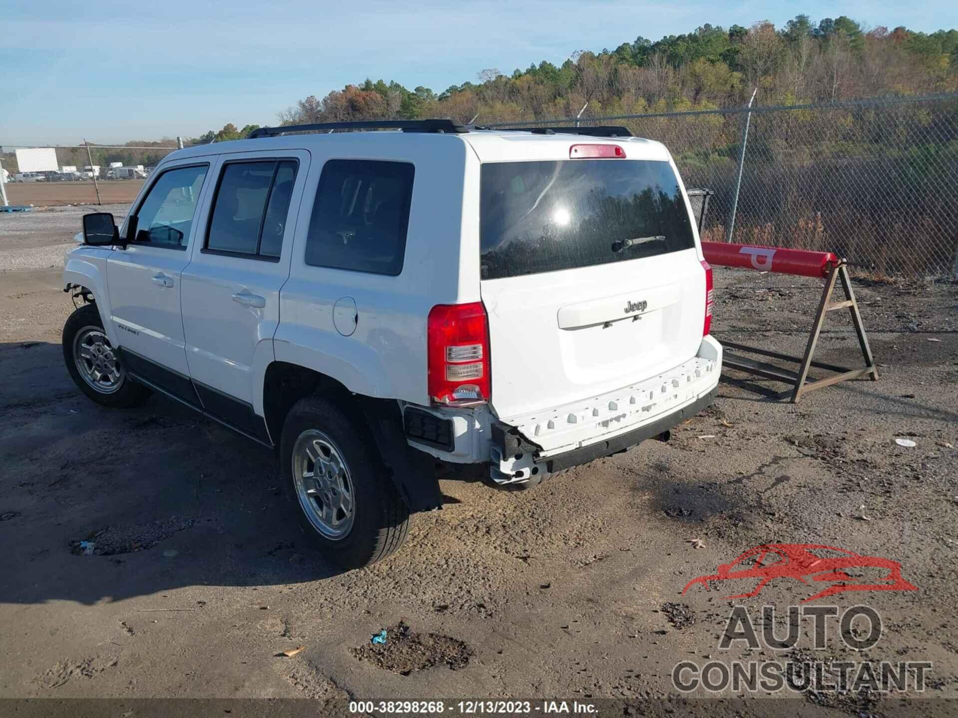 JEEP PATRIOT 2016 - 1C4NJPBAXGD726730