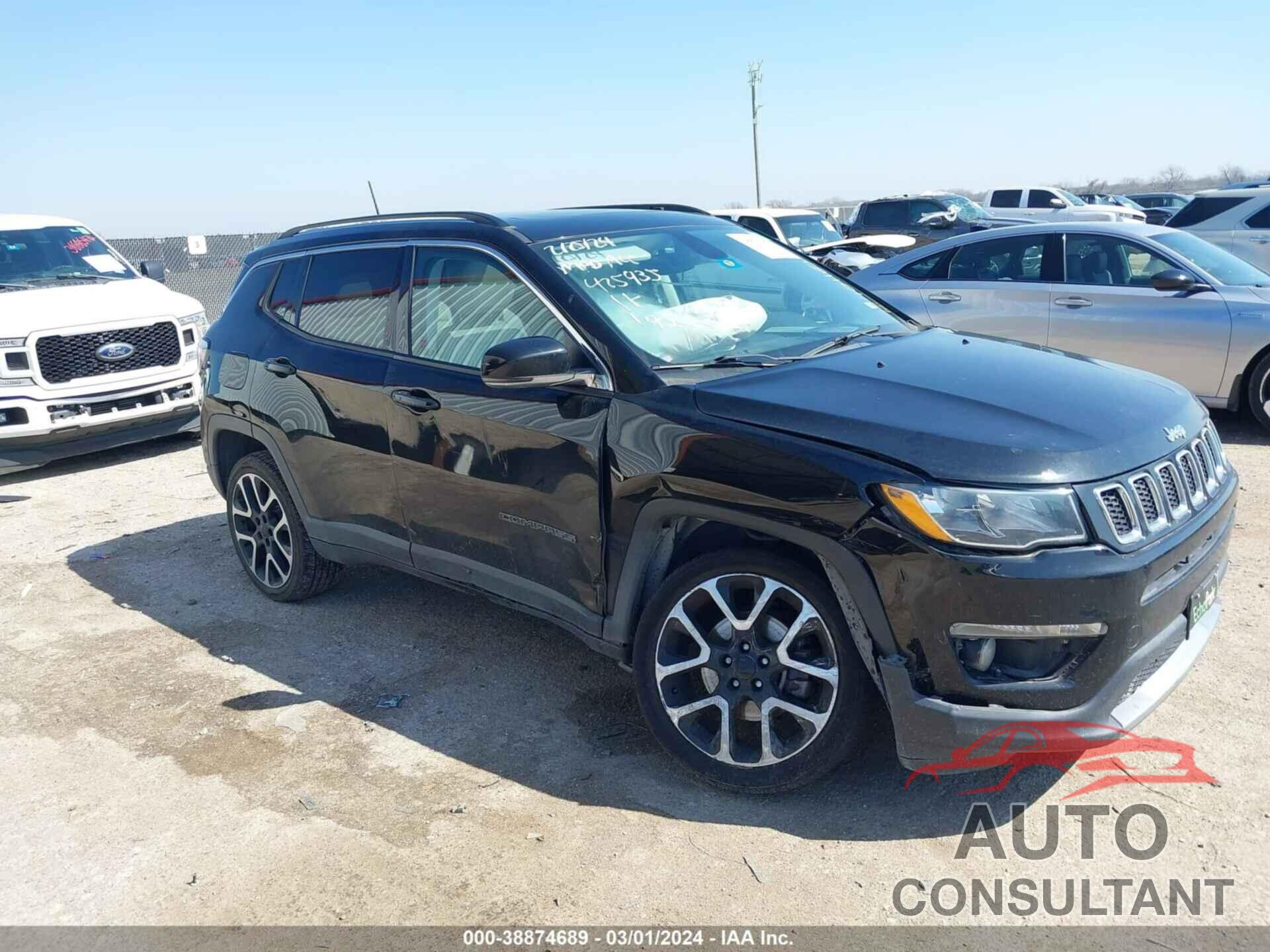 JEEP COMPASS 2018 - 3C4NJDCB5JT101160