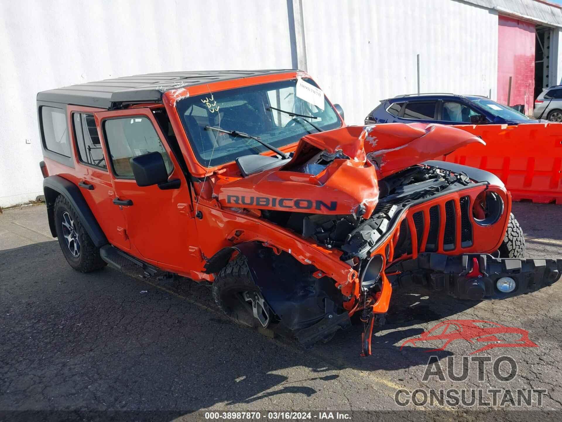 JEEP WRANGLER UNLIMITED 2020 - 1C4HJXFN3LW133087