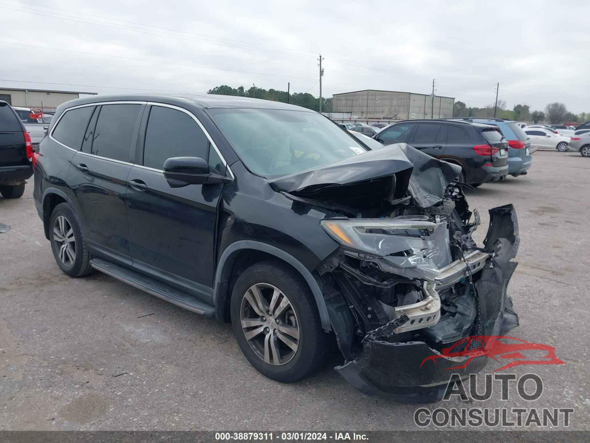 HONDA PILOT 2016 - 5FNYF5H51GB011826