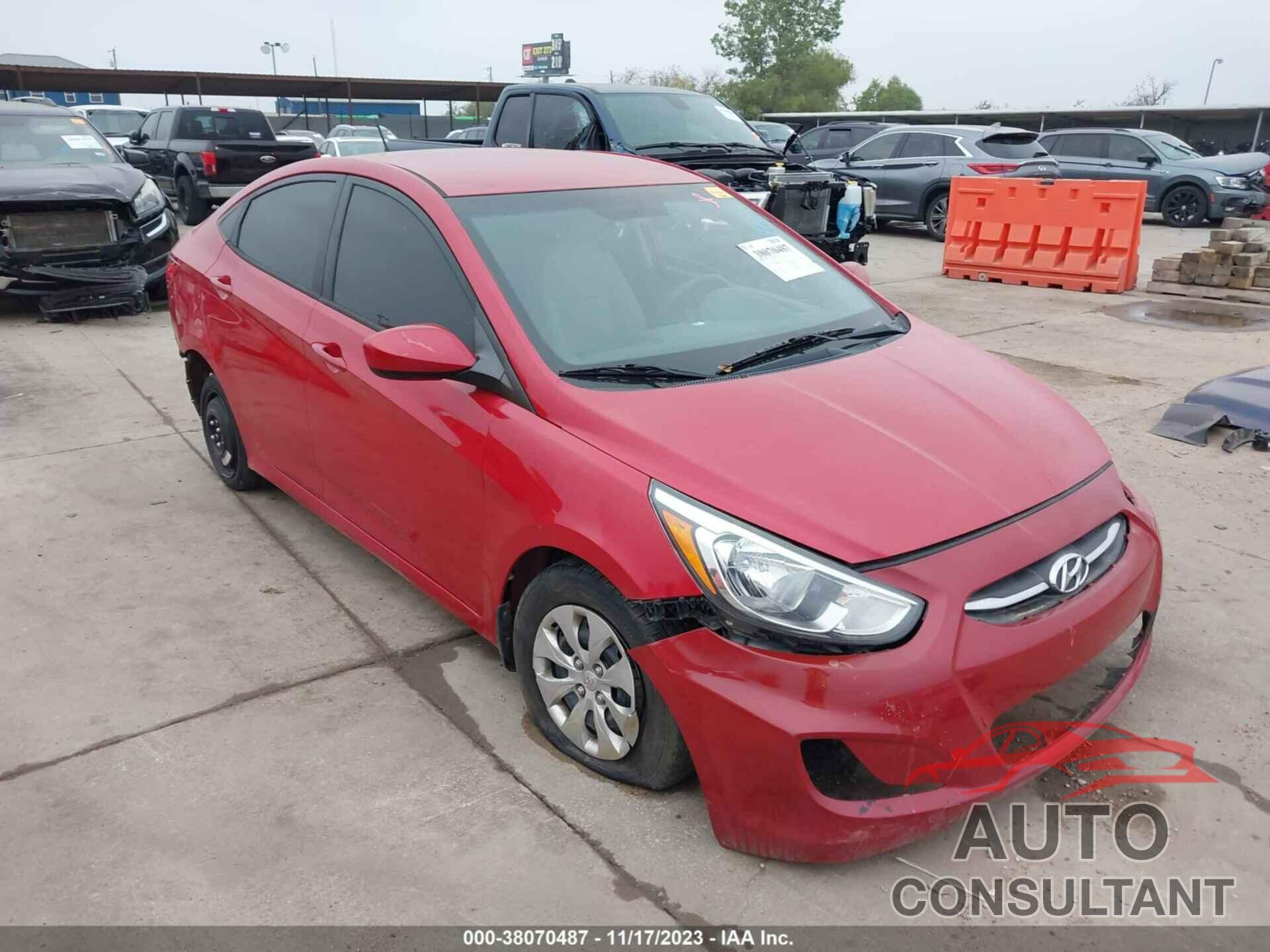 HYUNDAI ACCENT 2015 - KMHCT4AE3FU916920