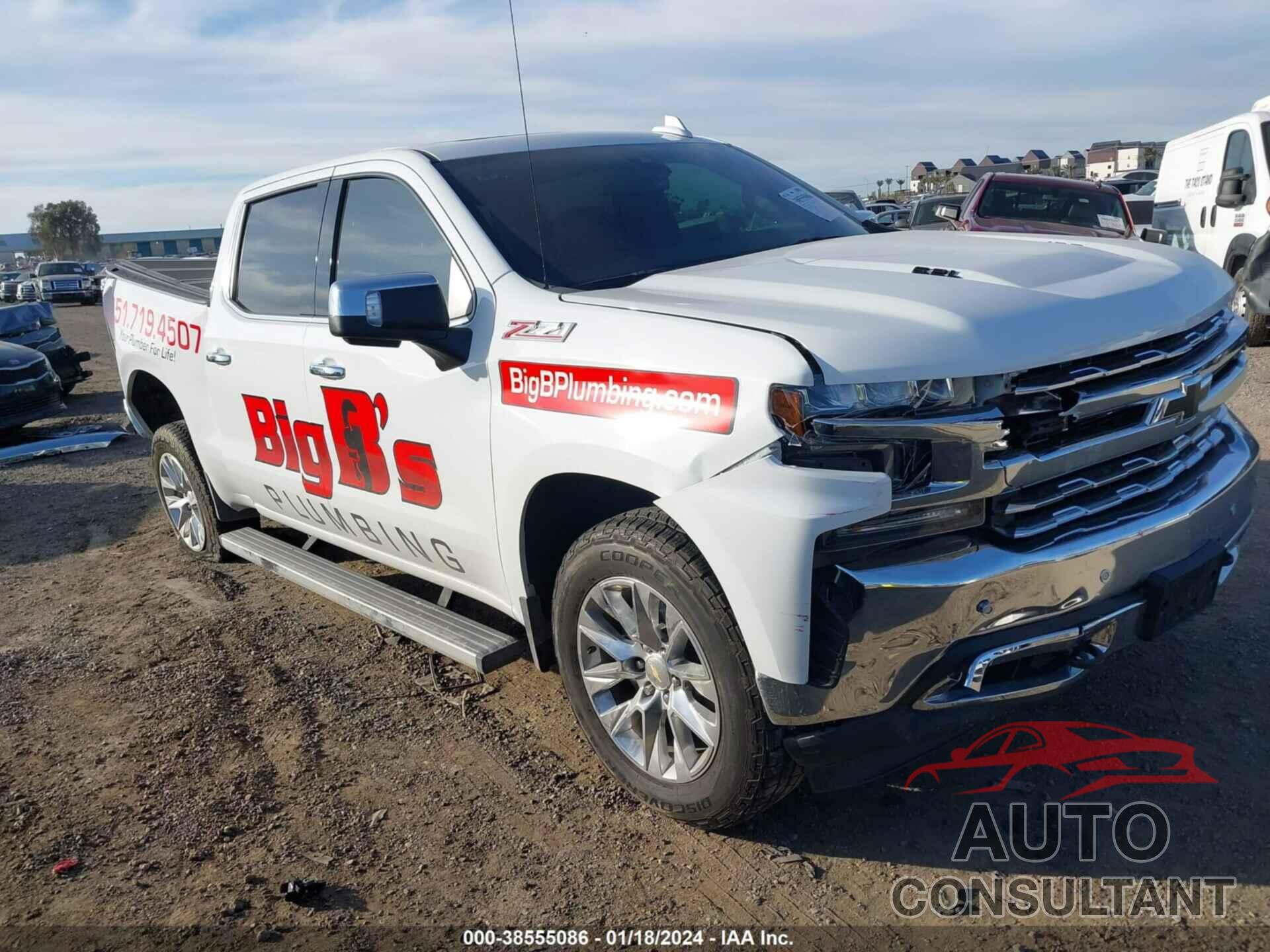 CHEVROLET SILVERADO 1500 2021 - 3GCUYGEL9MG429709