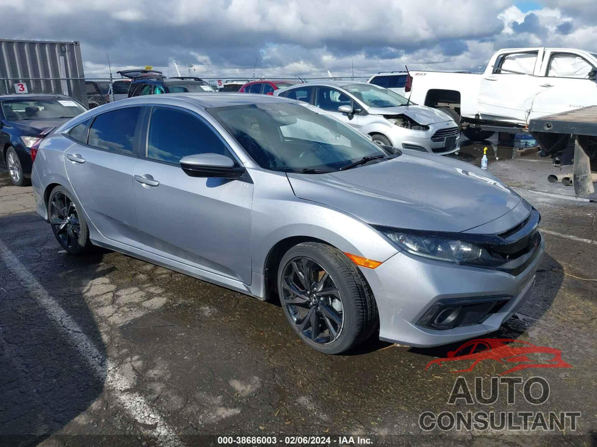 HONDA CIVIC 2019 - 2HGFC2F88KH531750