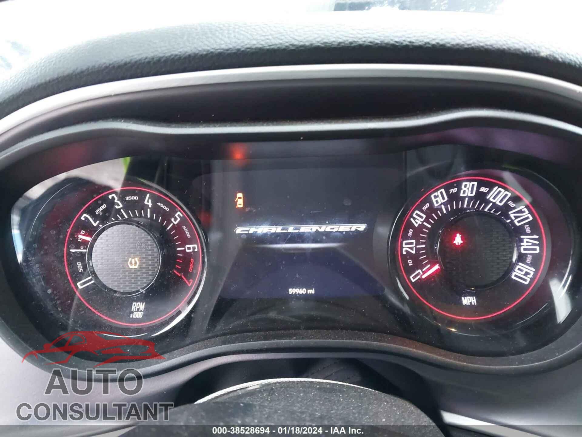 DODGE CHALLENGER 2021 - 2C3CDZAG2MH555443