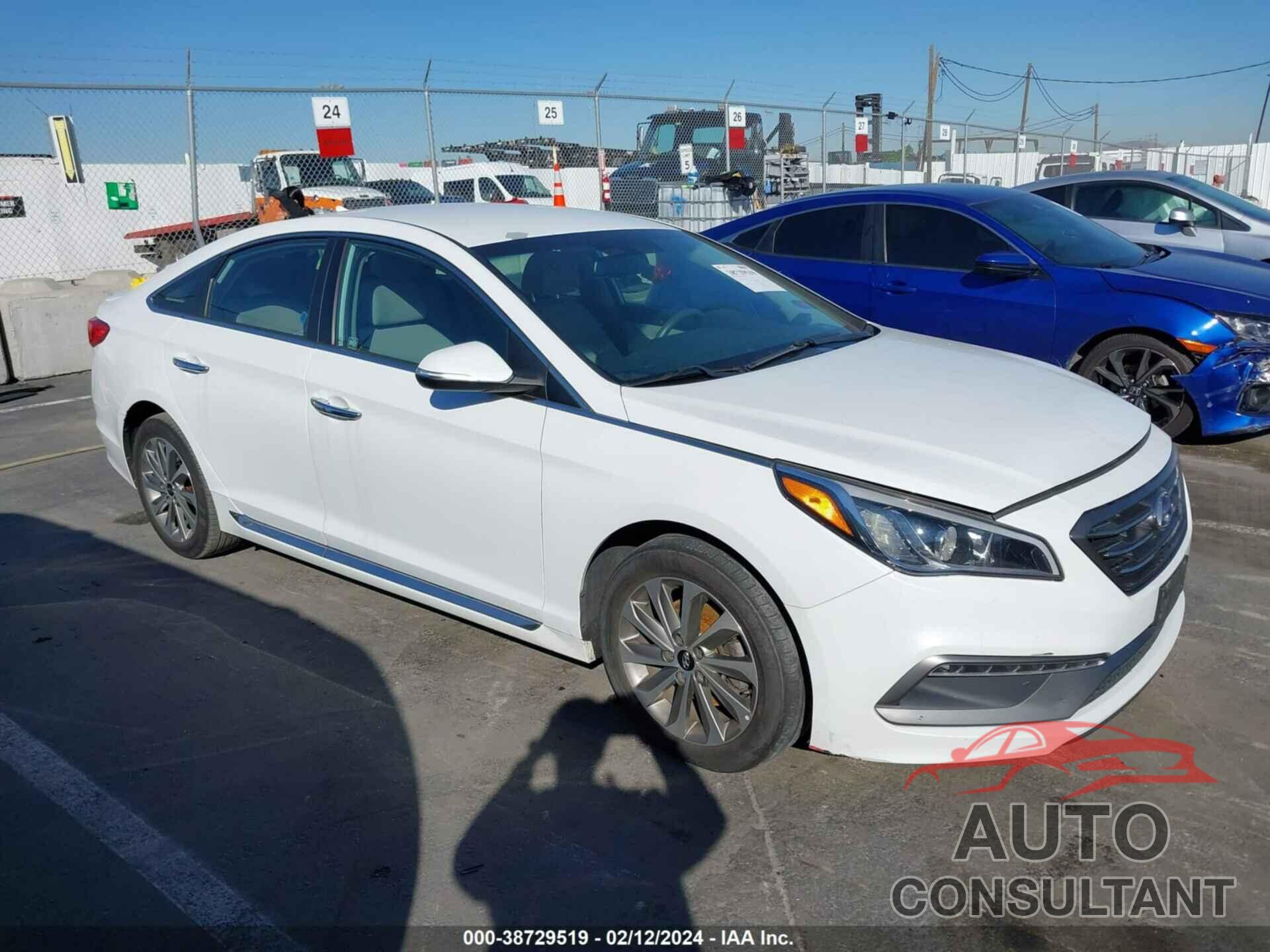 HYUNDAI SONATA 2017 - 5NPE34AF0HH555455