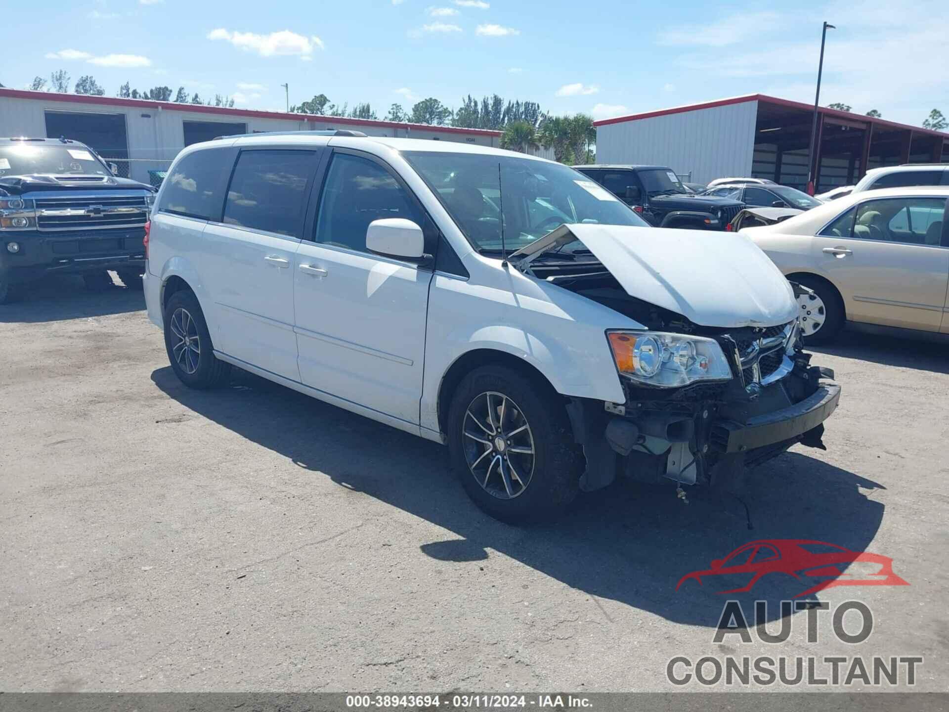 DODGE GRAND CARAVAN 2017 - 2C4RDGCG2HR573660