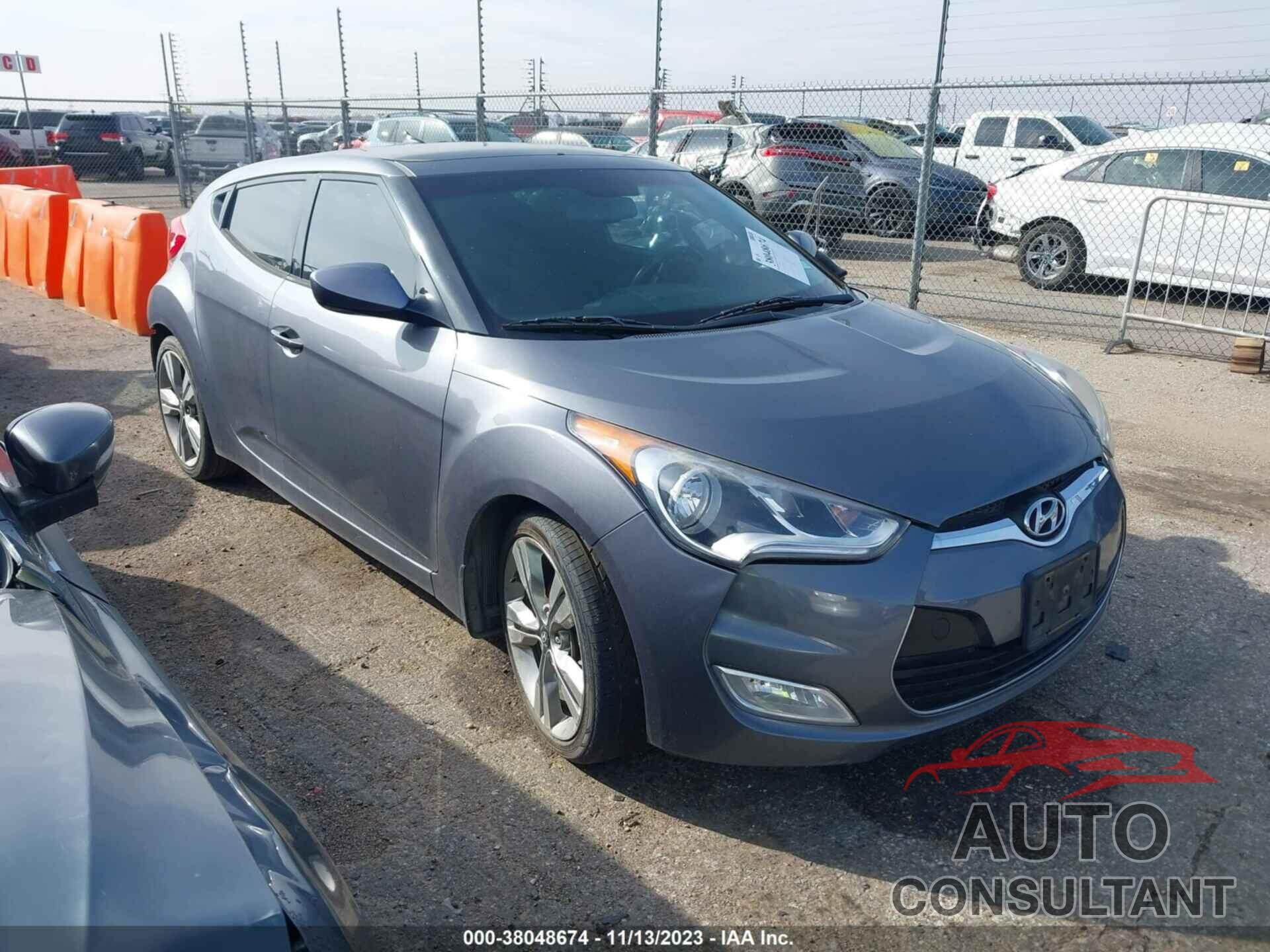 HYUNDAI VELOSTER 2017 - KMHTC6ADXHU314473