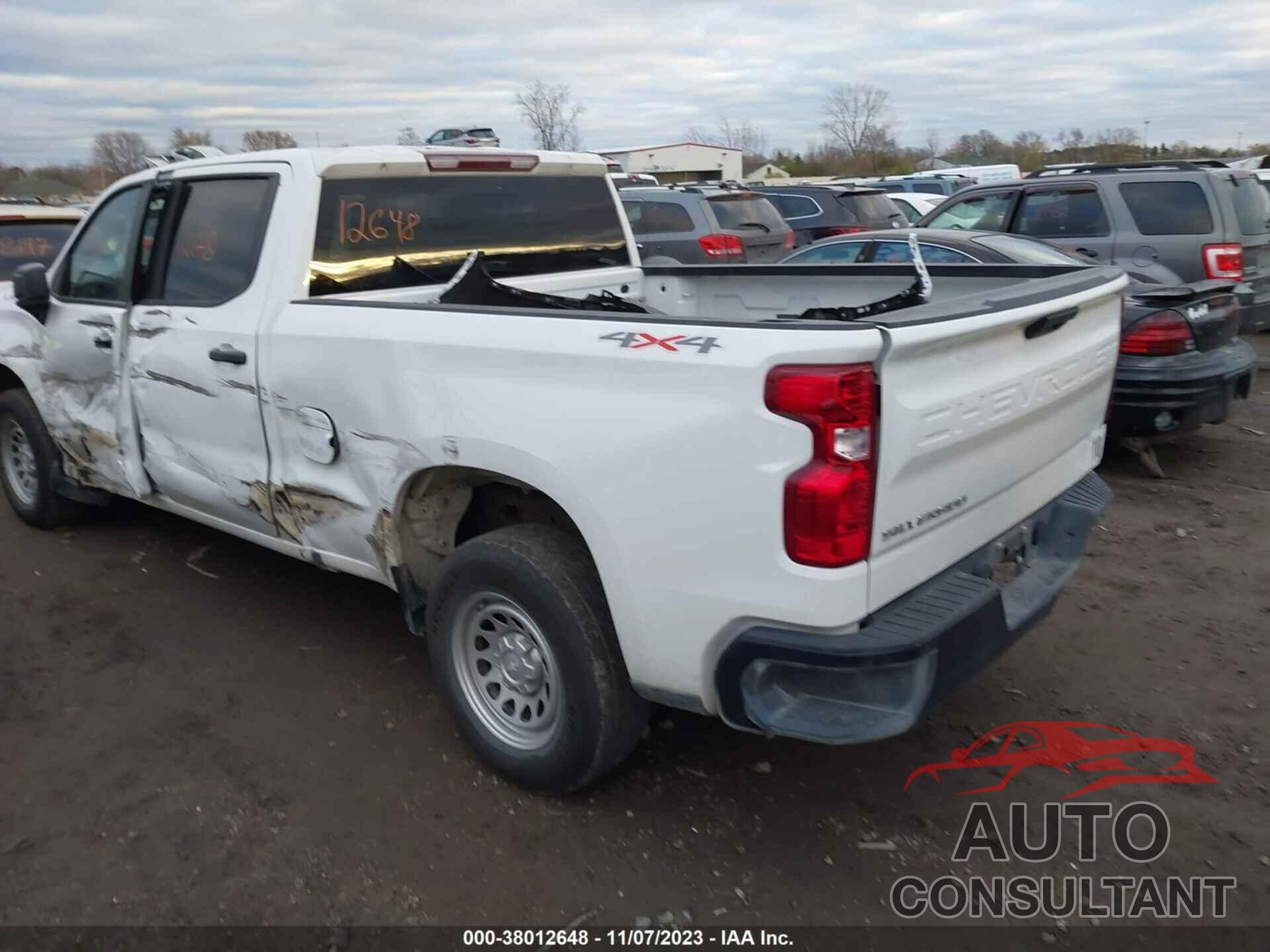 CHEVROLET SILVERADO 1500 2022 - 3GCUDAED7NG551276