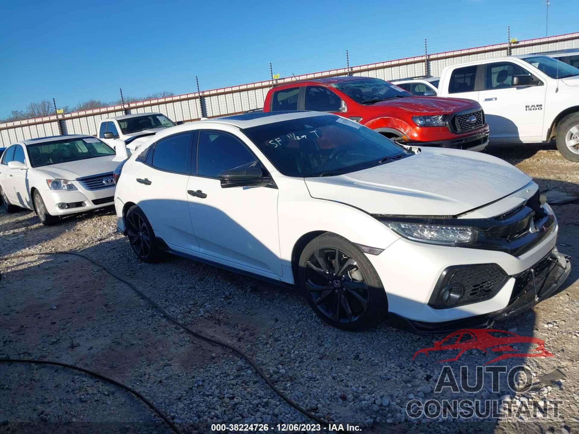 HONDA CIVIC 2017 - SHHFK7H99HU227473