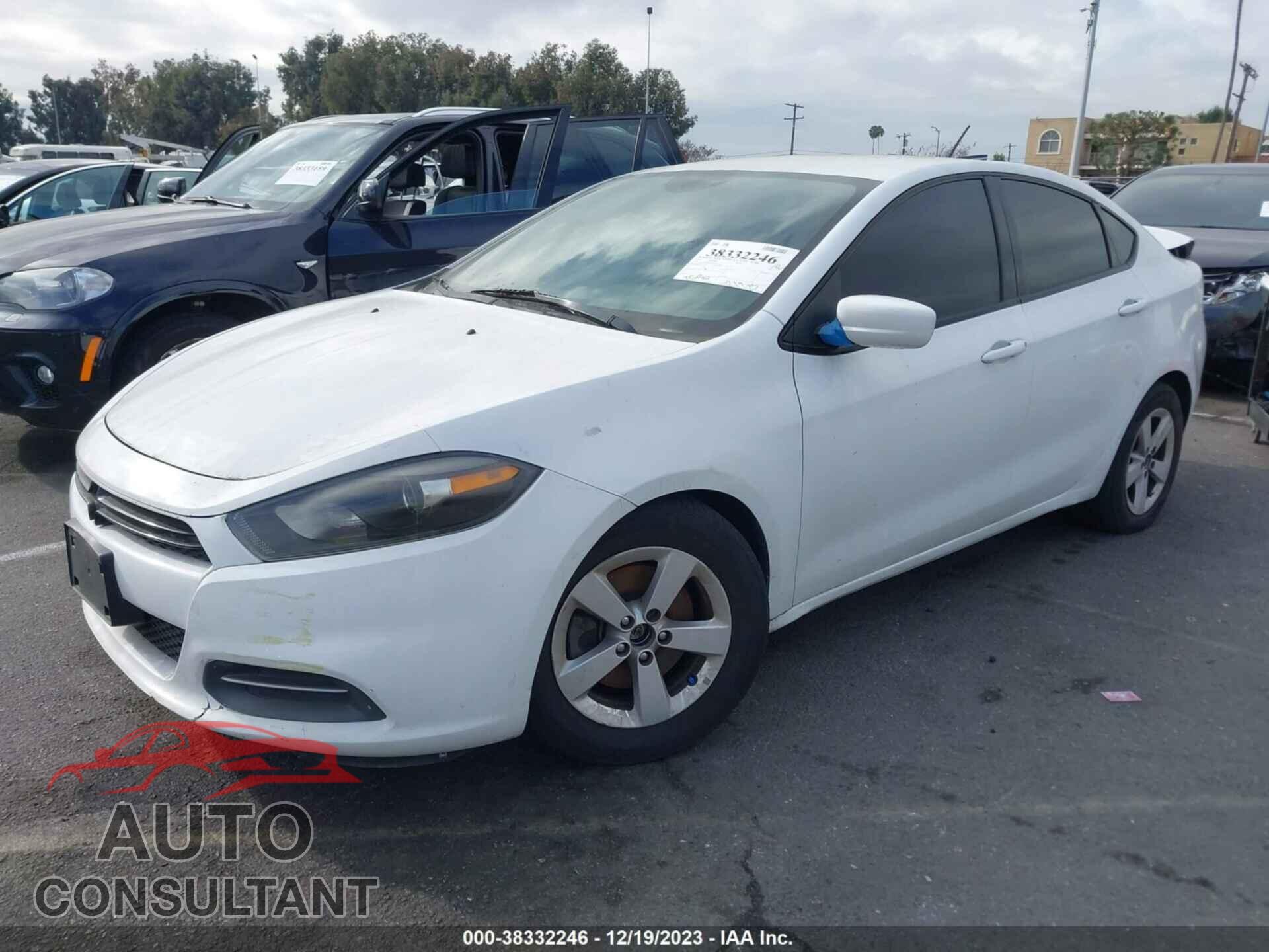 DODGE DART 2015 - 1C3CDFBB5FD344576