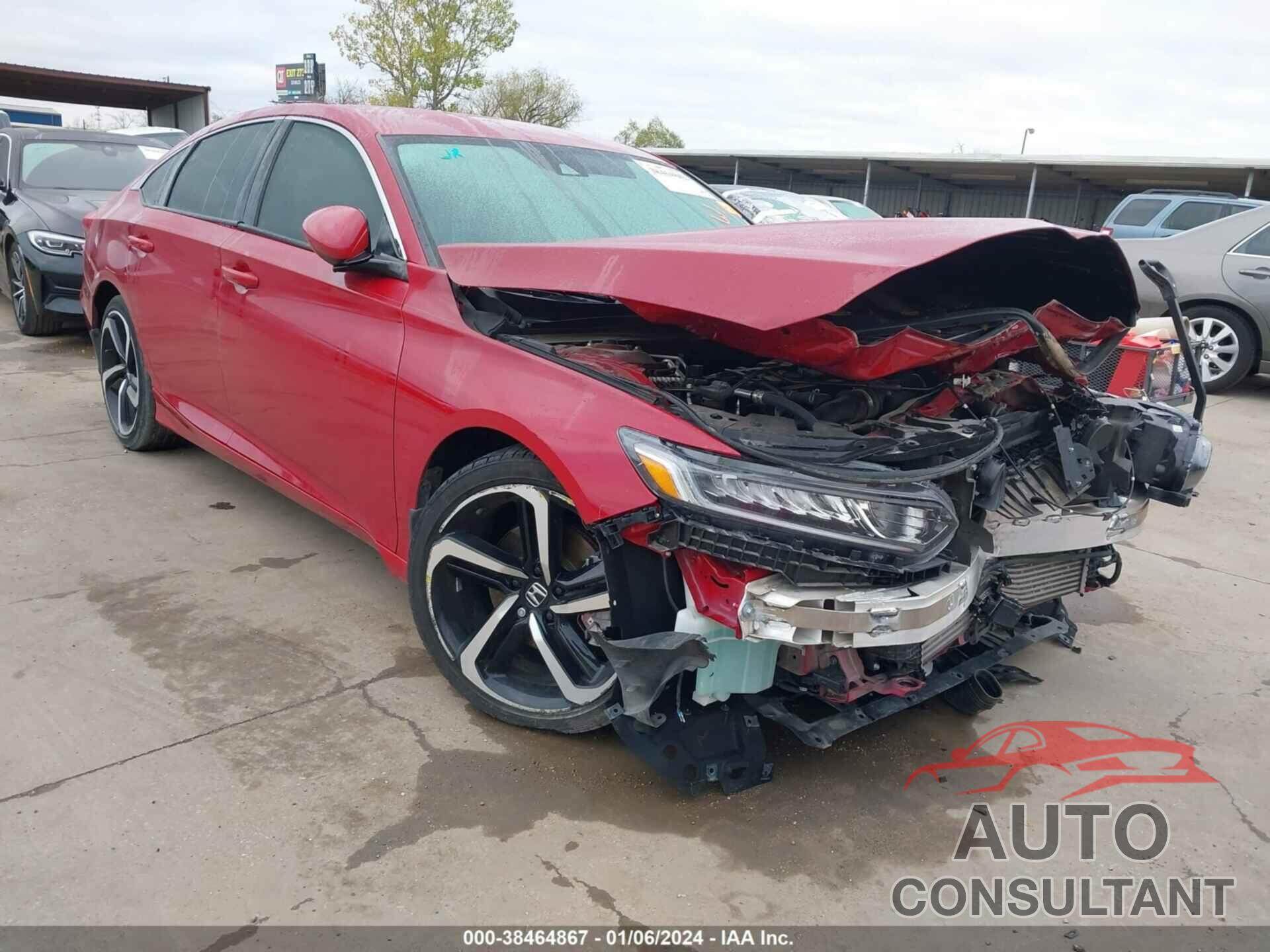 HONDA ACCORD 2019 - 1HGCV1F38KA129897