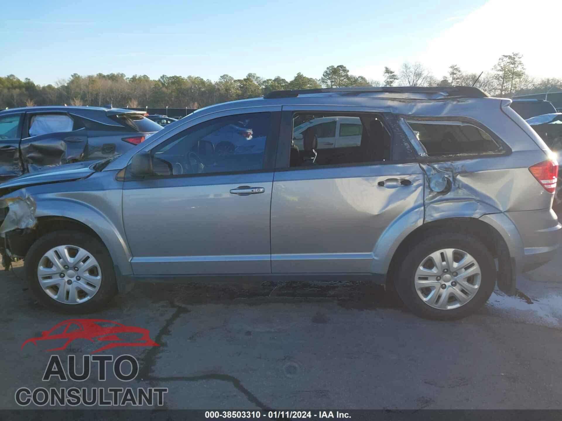 DODGE JOURNEY 2017 - 3C4PDCAB8HT558892