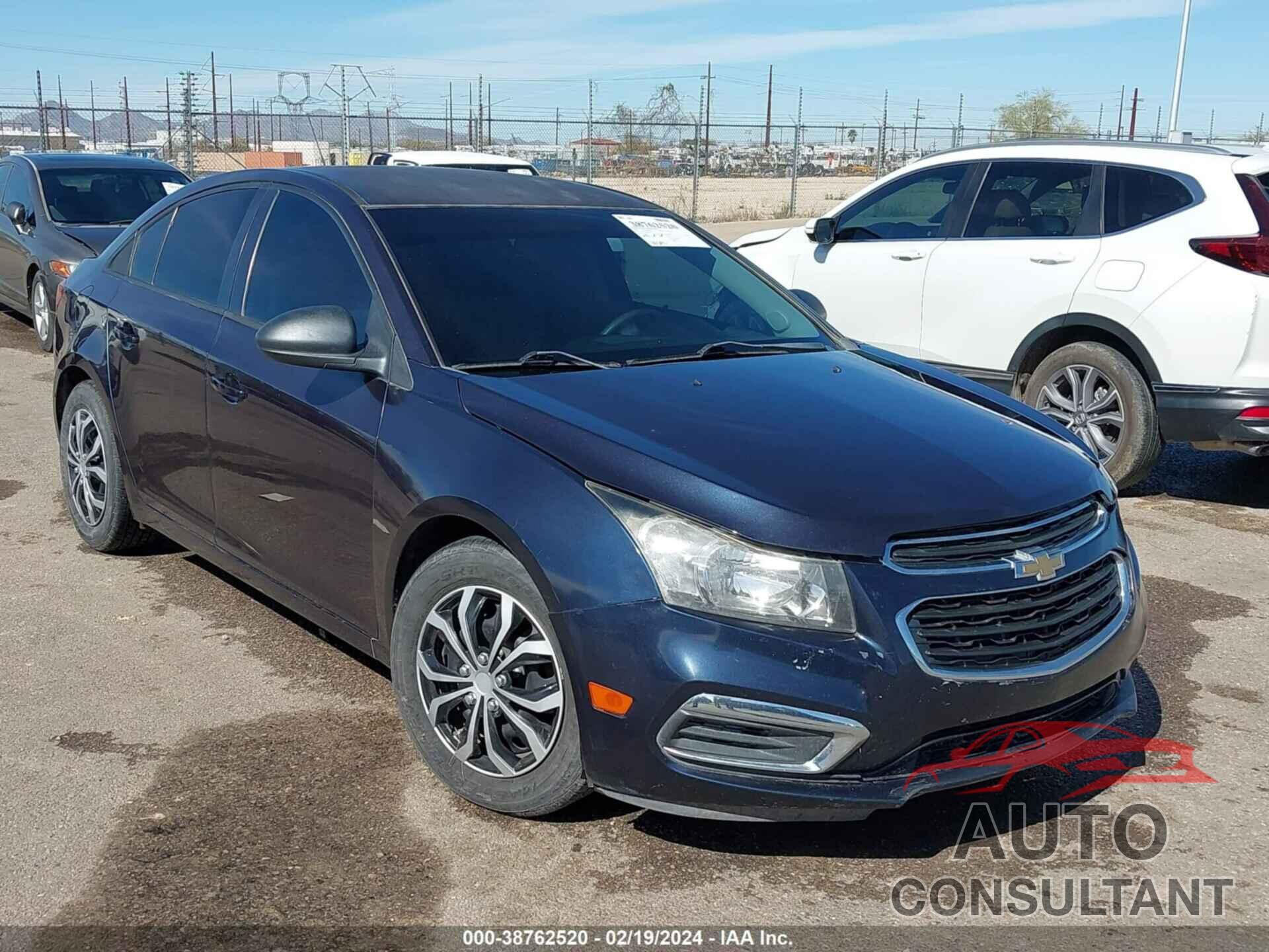 CHEVROLET CRUZE LIMITED 2016 - 1G1PC5SH3G7149325