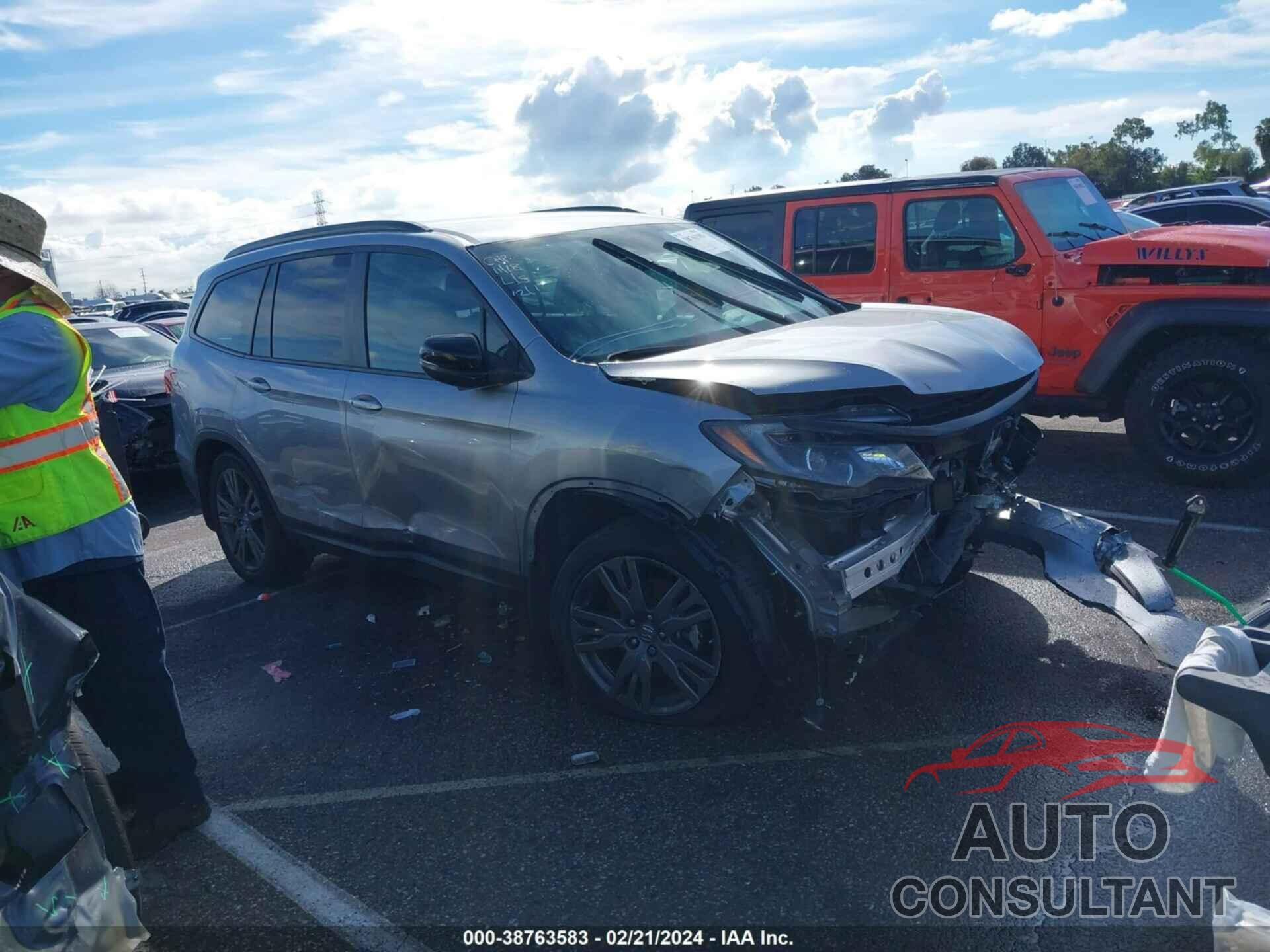 HONDA PILOT 2022 - 5FNYF5H31NB028265