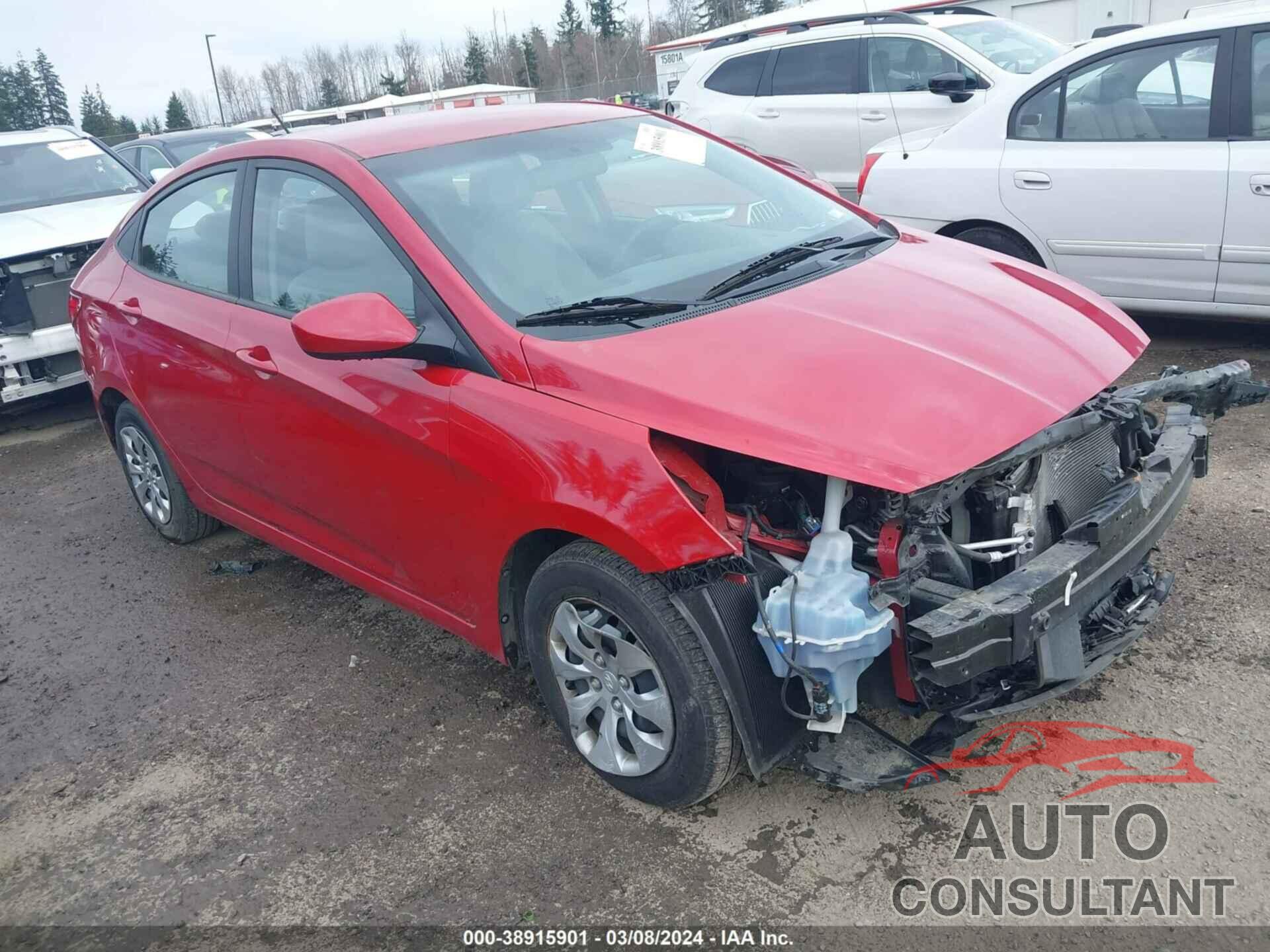 HYUNDAI ACCENT 2017 - KMHCT4AE6HU278486