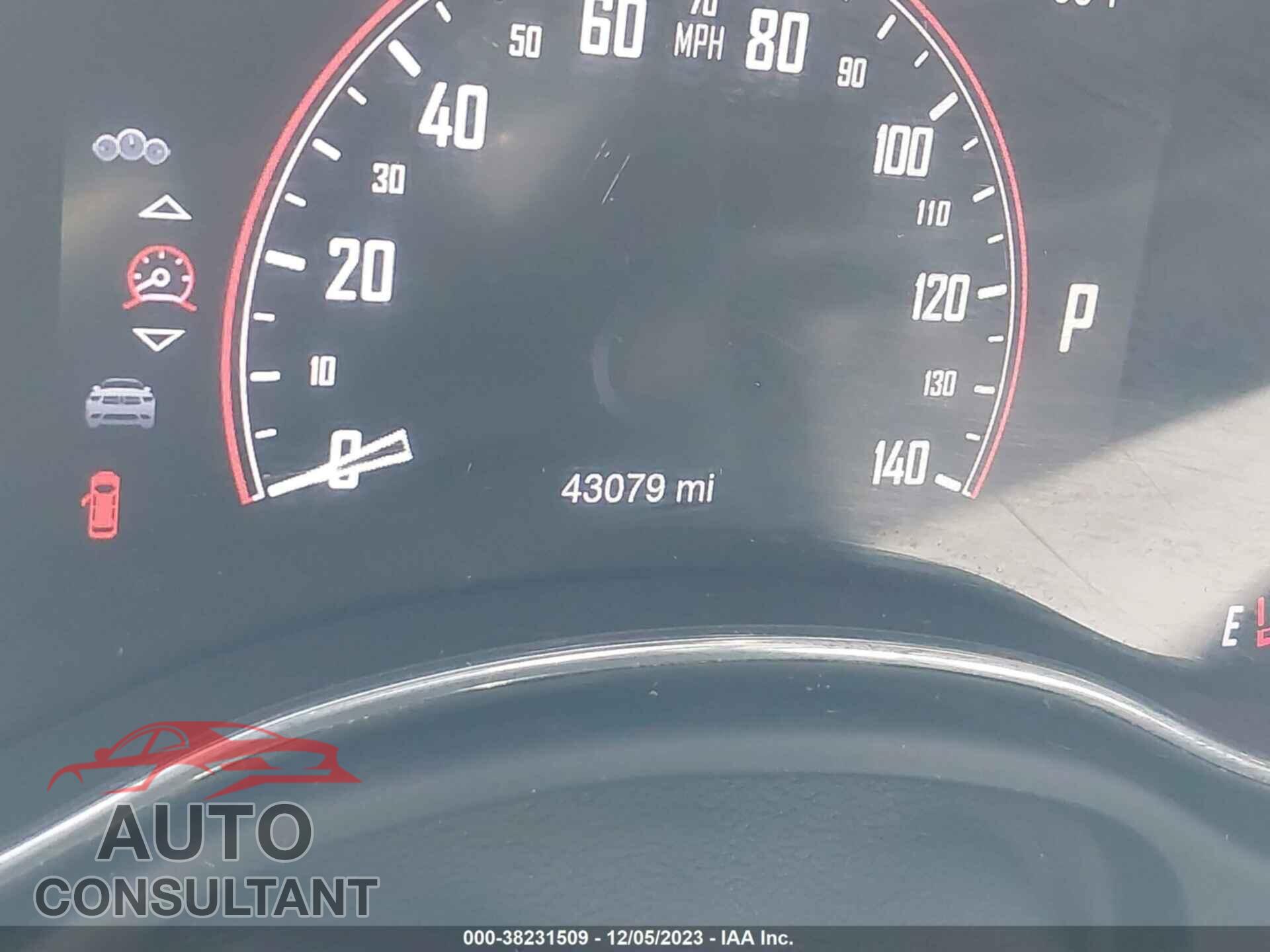 DODGE DURANGO 2017 - 1C4RDJDGXHC817396