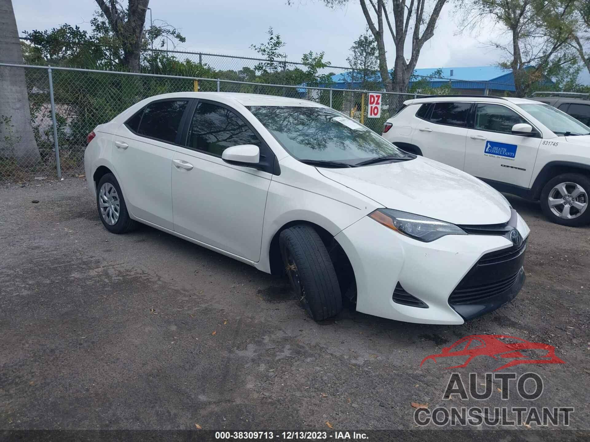 TOYOTA COROLLA 2019 - 5YFBURHE5KP941244