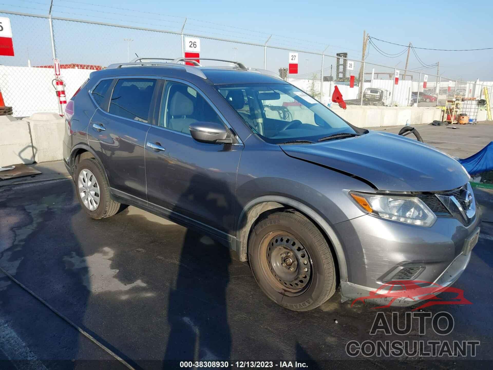 NISSAN ROGUE 2016 - KNMAT2MT6GP662338