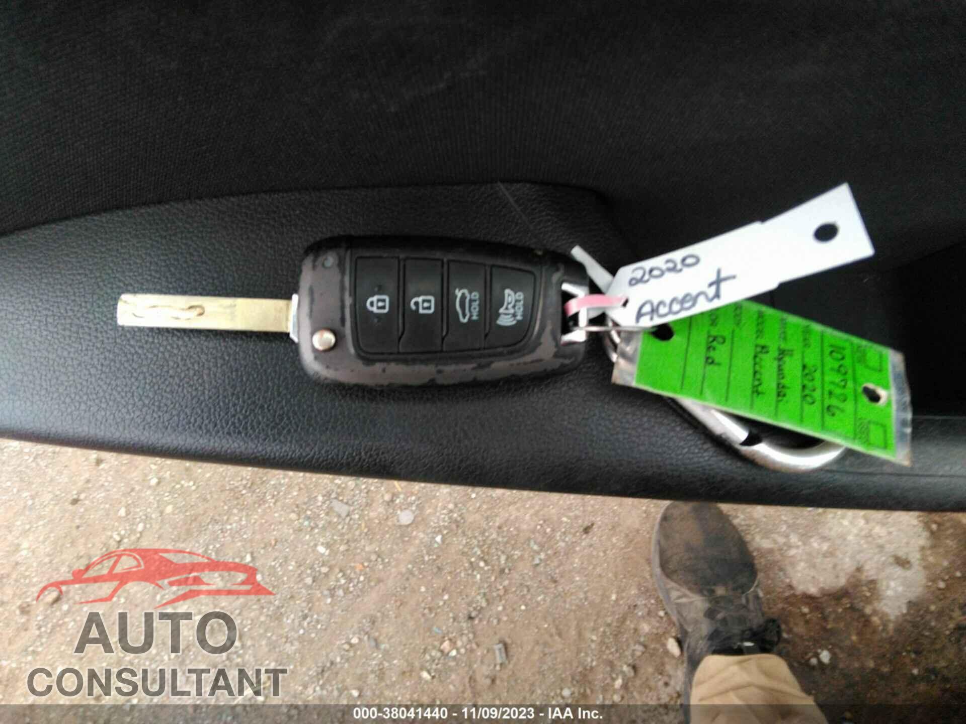 HYUNDAI ACCENT 2020 - 3KPC24A61LE109726