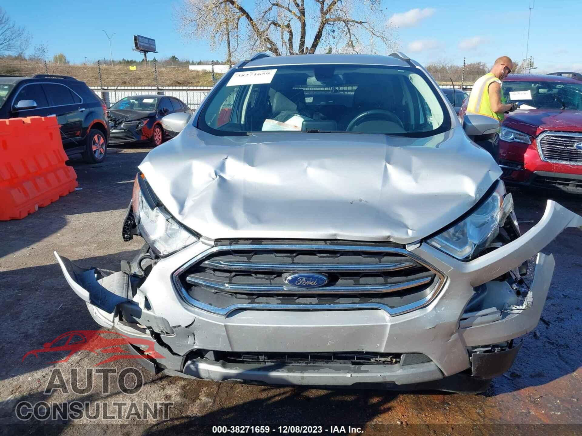 FORD ECOSPORT 2019 - MAJ6S3KL7KC297790