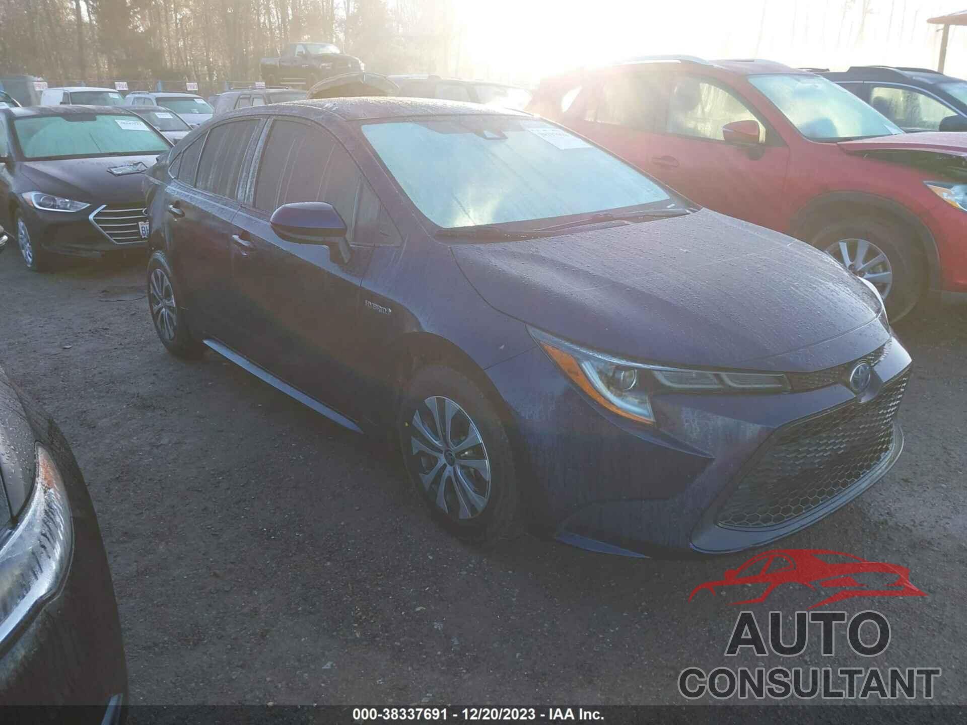 TOYOTA COROLLA 2021 - JTDEAMDE0MJ007160