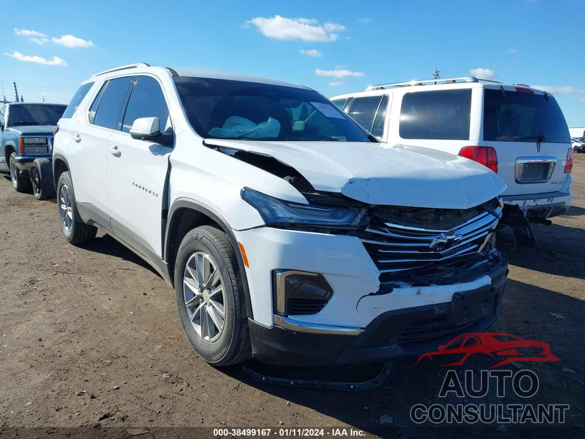 CHEVROLET TRAVERSE 2022 - 1GNERGKW1NJ124874