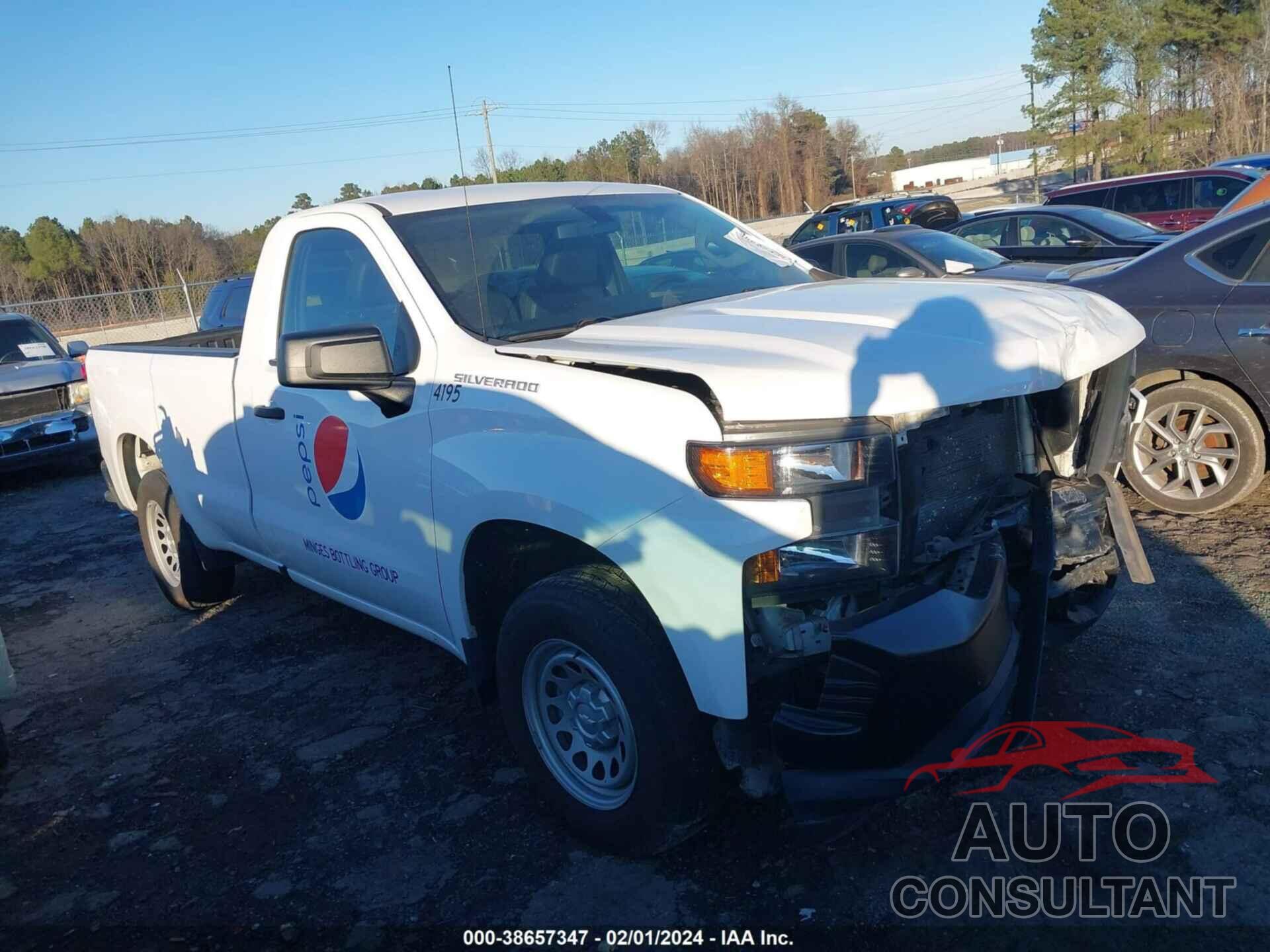 CHEVROLET SILVERADO 1500 2019 - 3GCNWAEH7KG294195