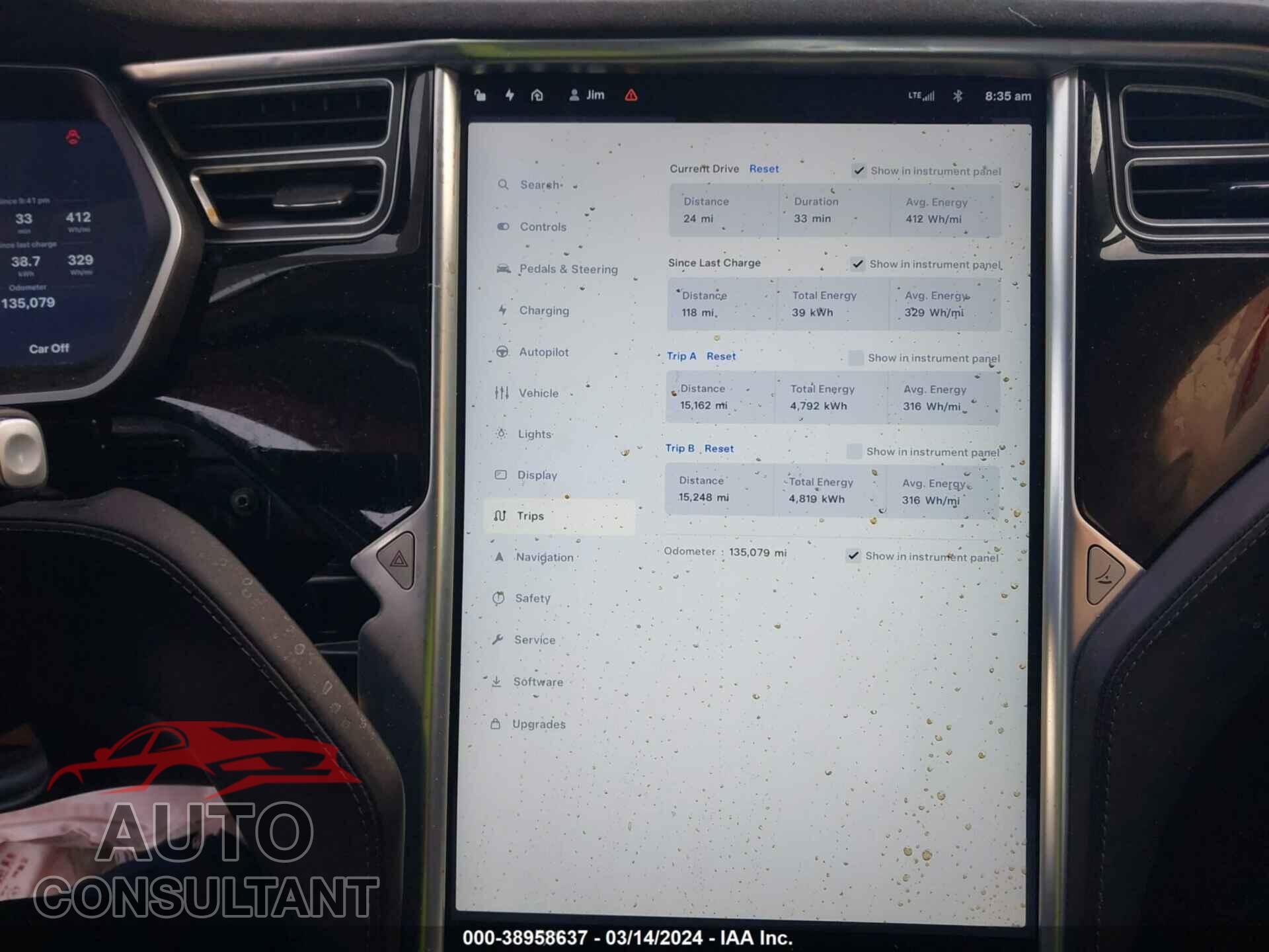 TESLA MODEL S 2016 - 5YJSA1E26GF136909