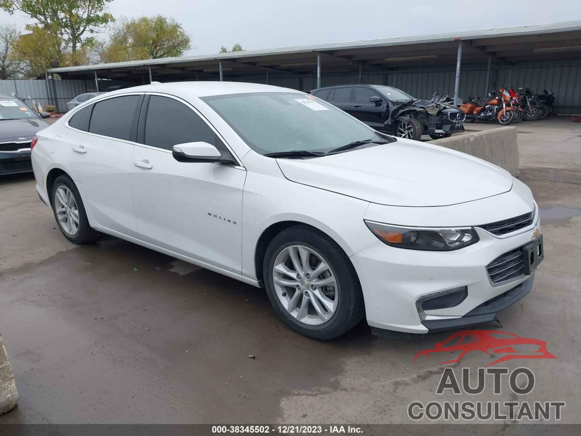 CHEVROLET MALIBU 2016 - 1G1ZE5ST7GF192644
