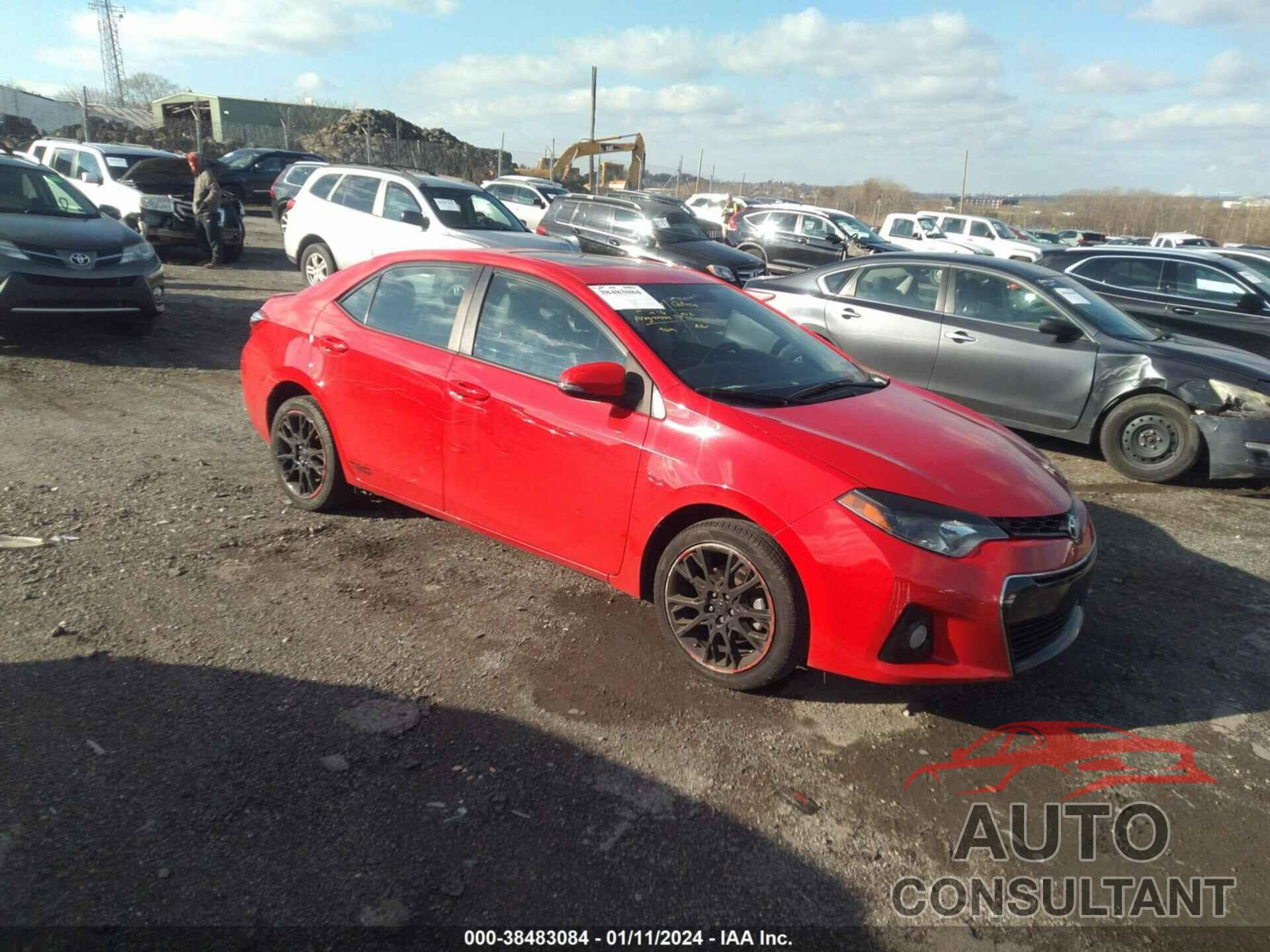 TOYOTA COROLLA 2016 - 2T1BURHEXGC588183